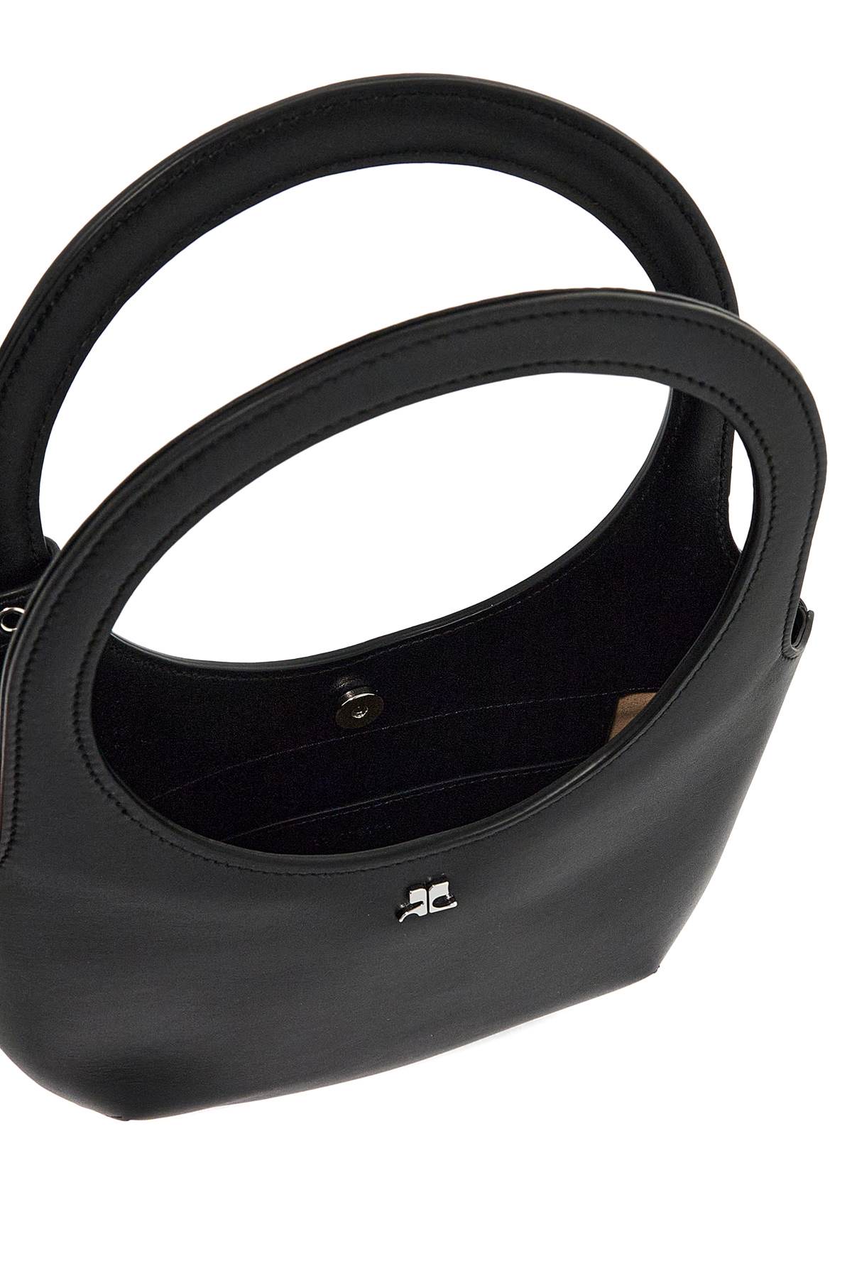 Shop Courrèges Cross\n\nholy Cross Handbag In Black (black)