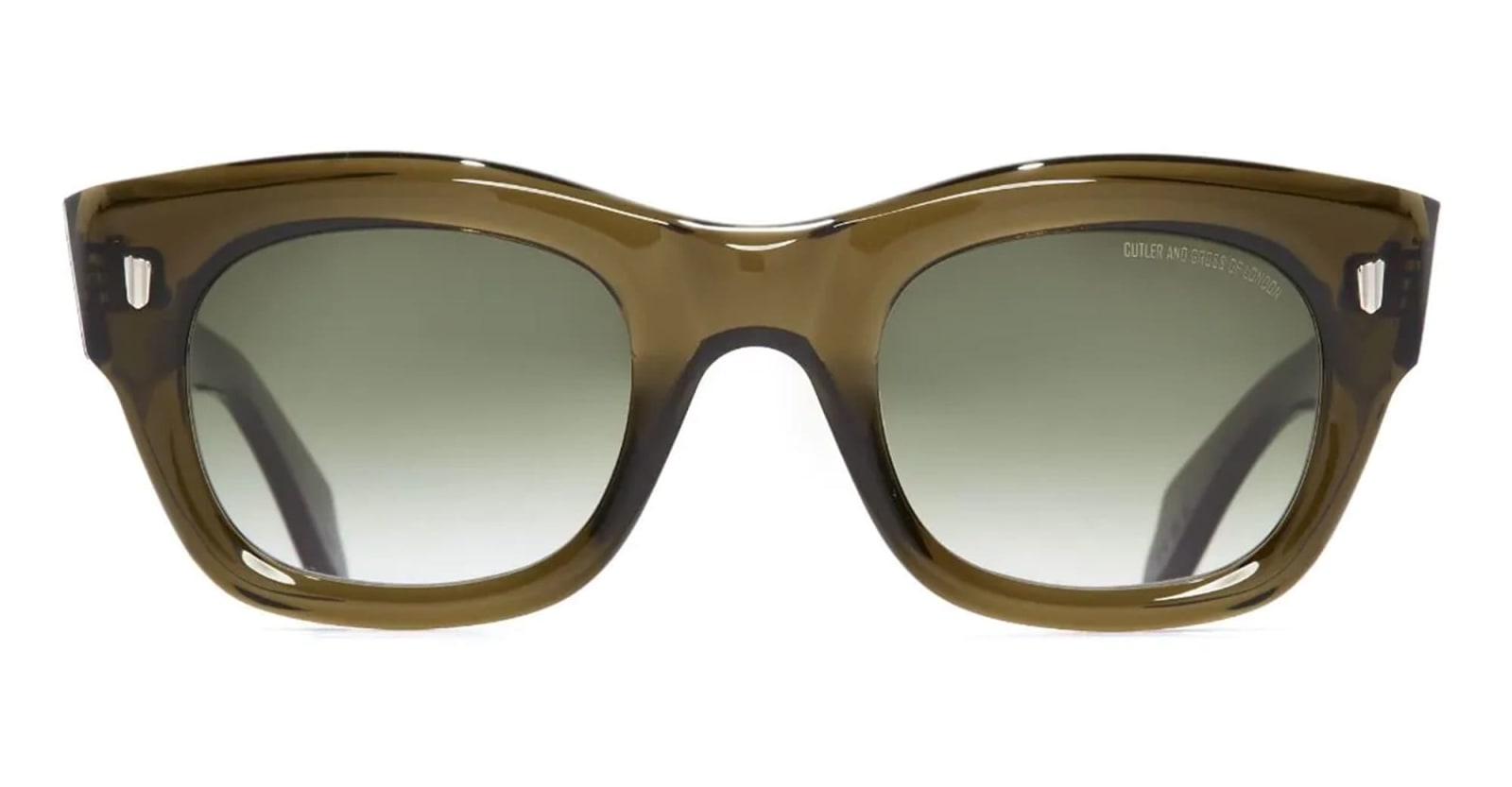 Shop Cutler And Gross 9261 / Olive Sunglasses