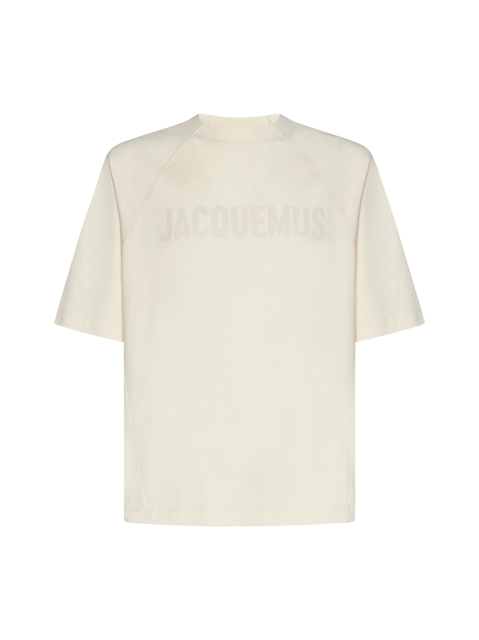 Shop Jacquemus T-shirt In Beige