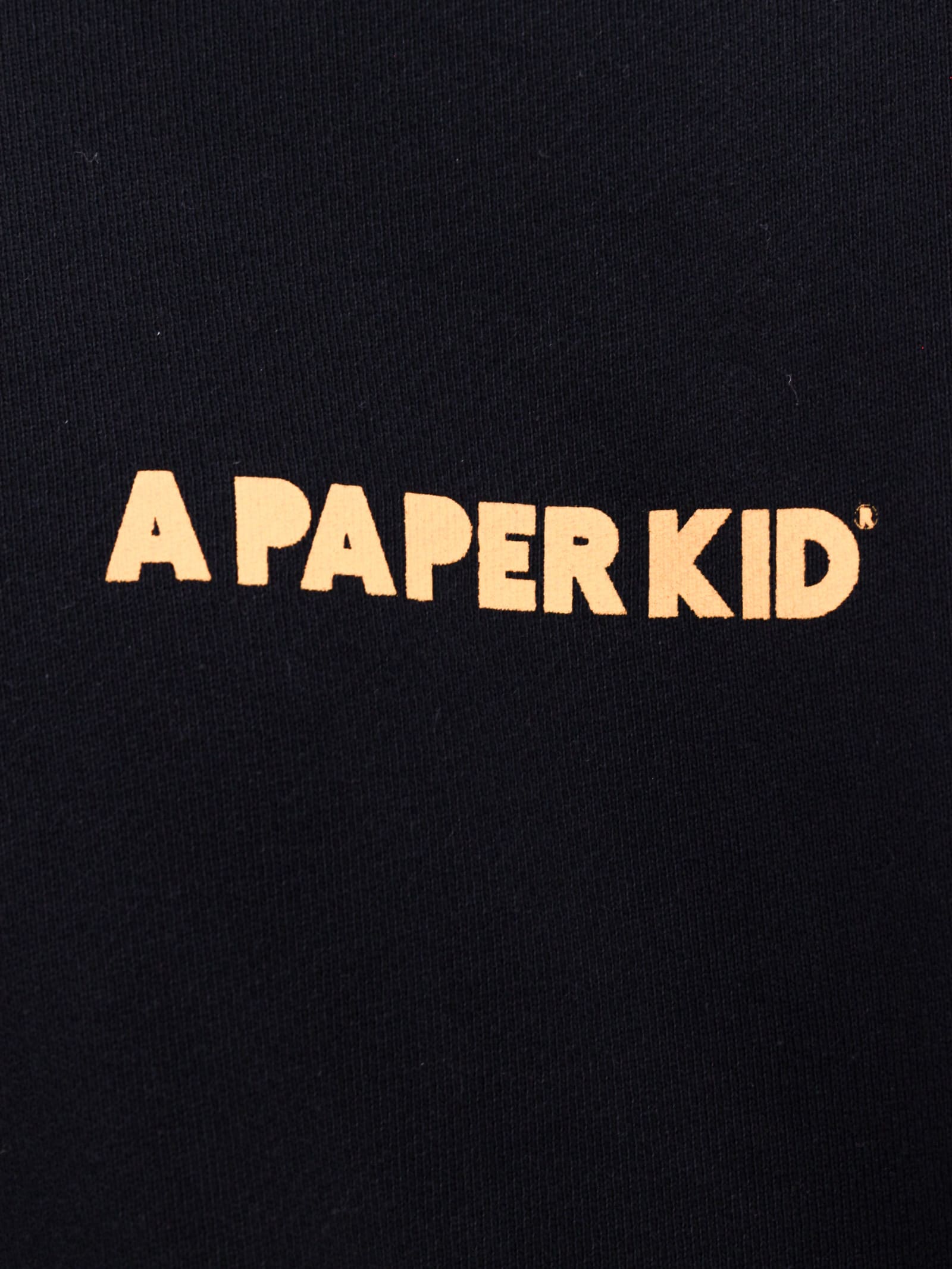 Shop A Paper Kid Sweatshirt In Nero/black