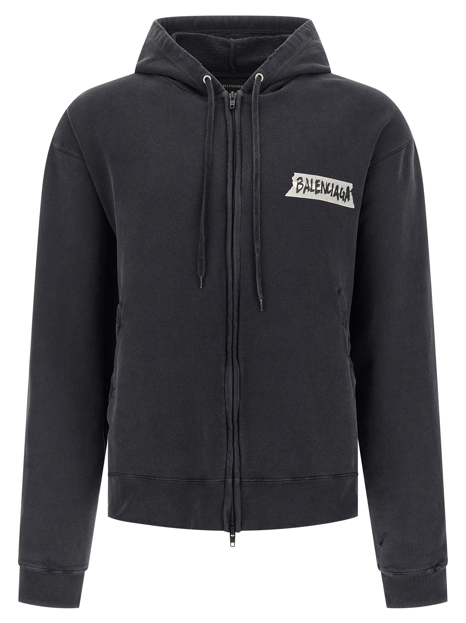 Balenciaga masking Tape Hoodie
