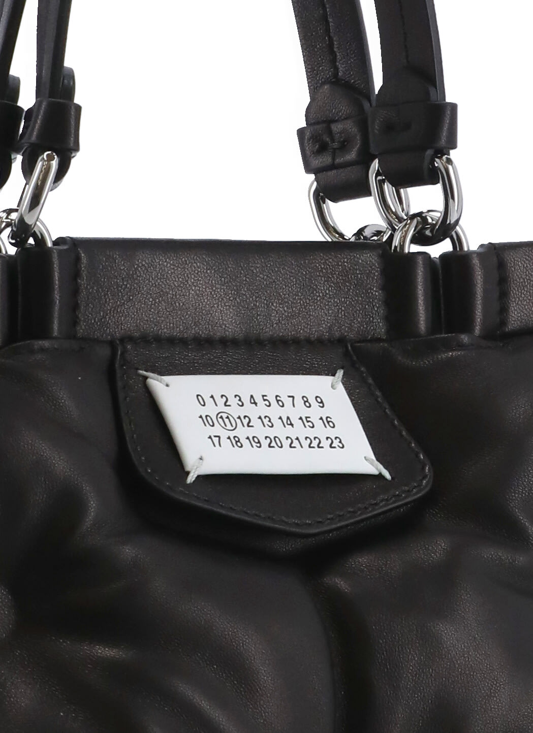 Shop Maison Margiela Glam Slam Hand Bag In Black