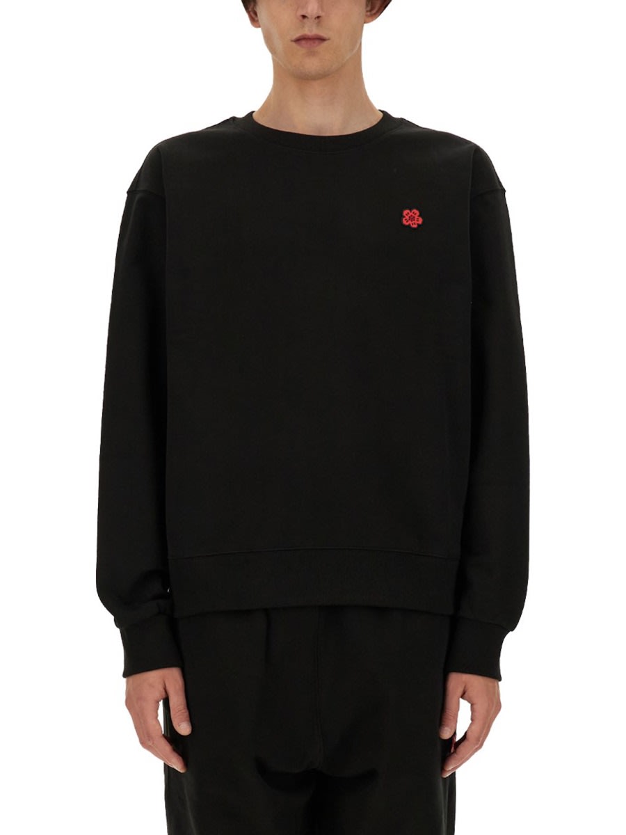 Shop Kenzo Boke Flower Sweatshirt In Black