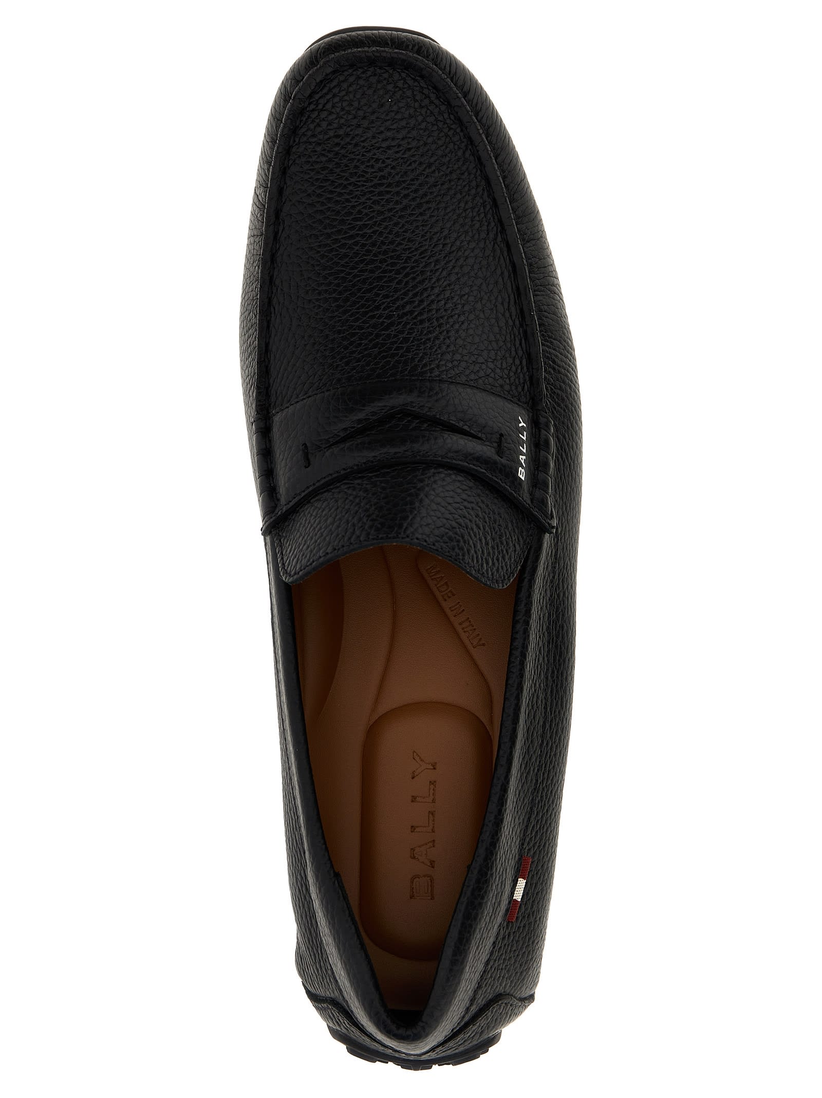 Shop Bally Palven-u Loafers In Black