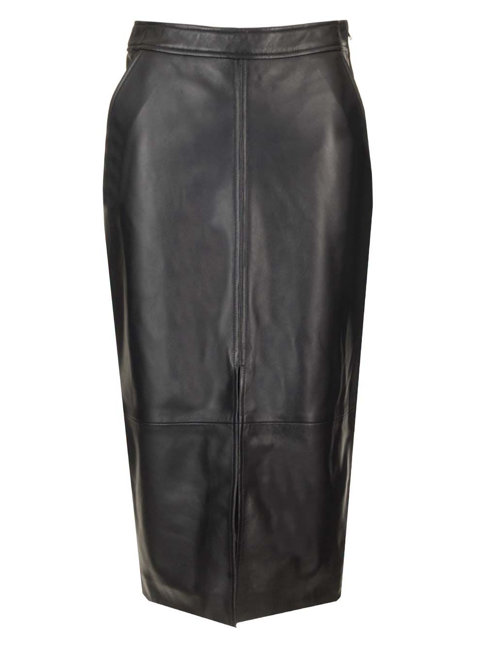 Leather Pencil Skirt arkina