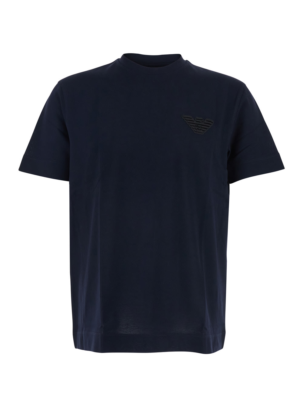 Emporio Armani T-shirt Men Color Blue In Blue