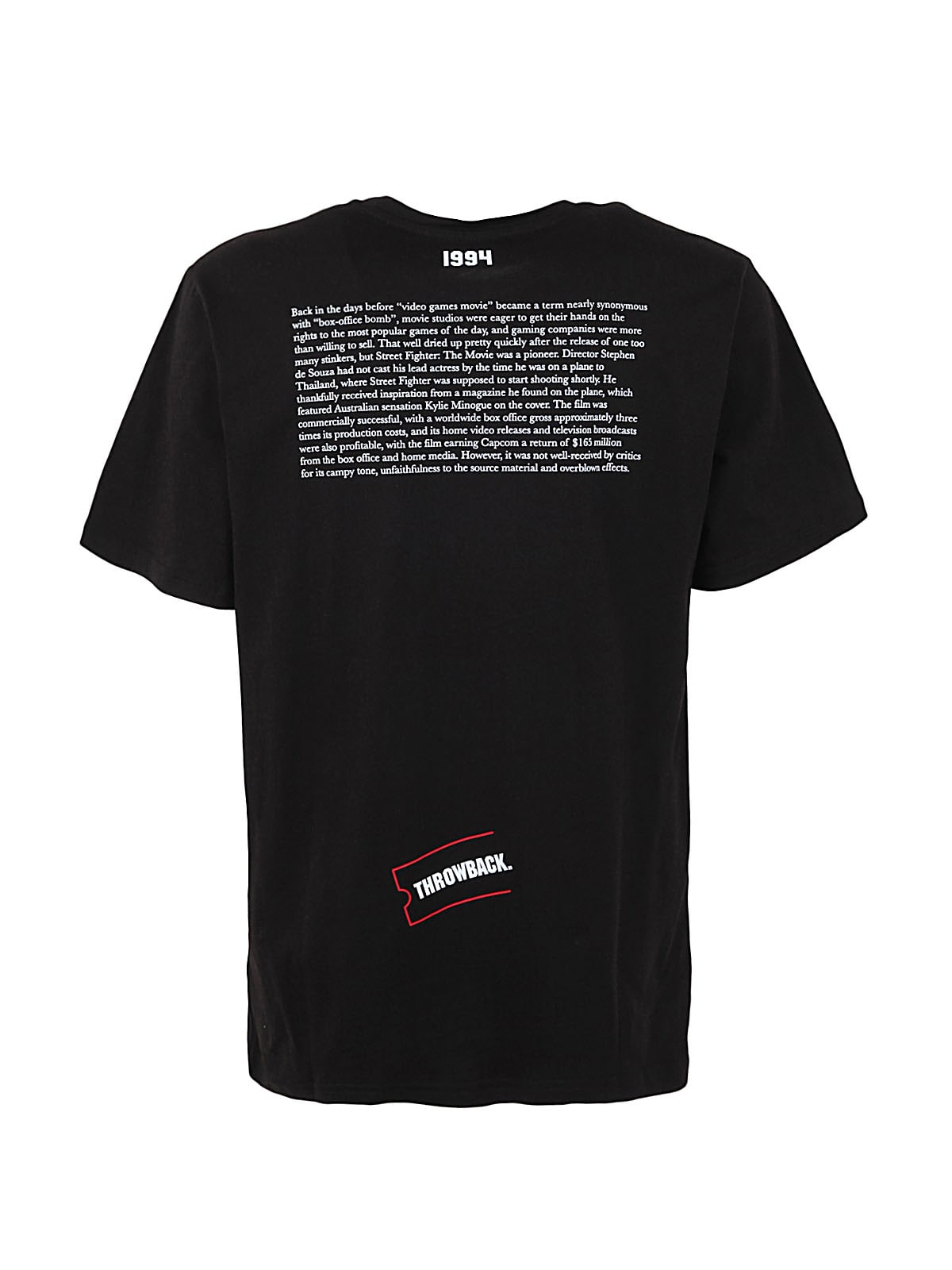 Shop Throwback Fighter T-shirt In Black