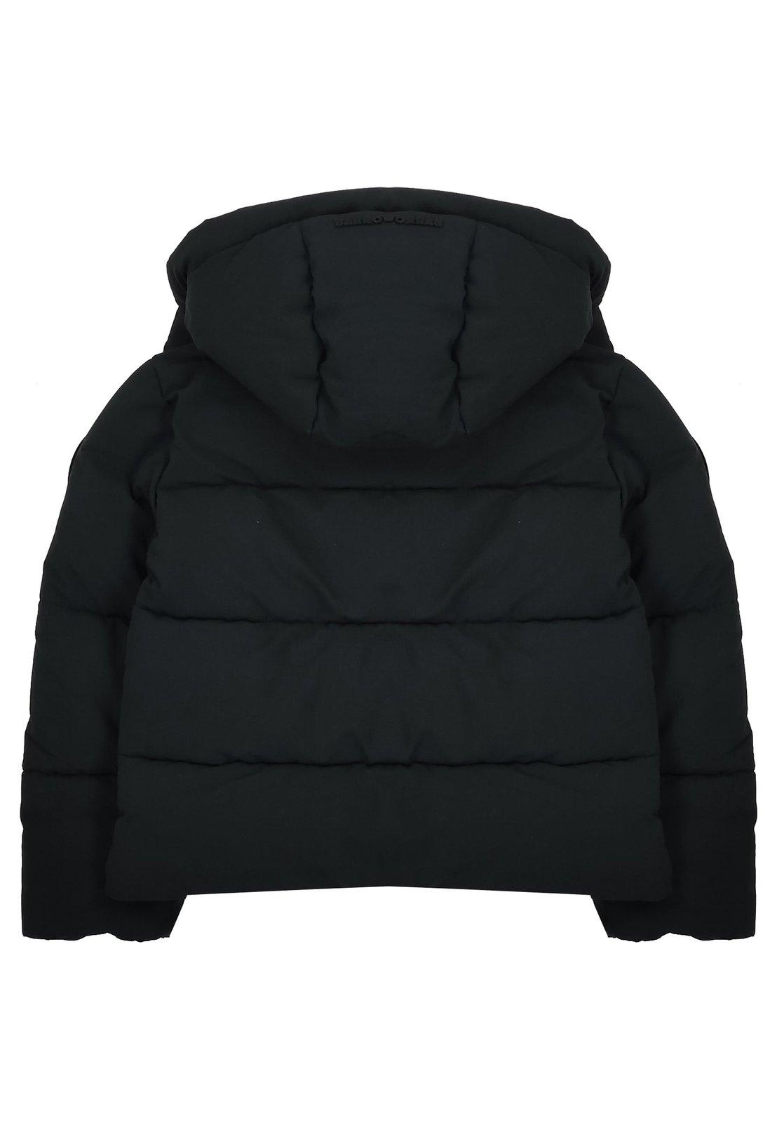 Shop Barrow Zip-up Puffer Jacket In Black