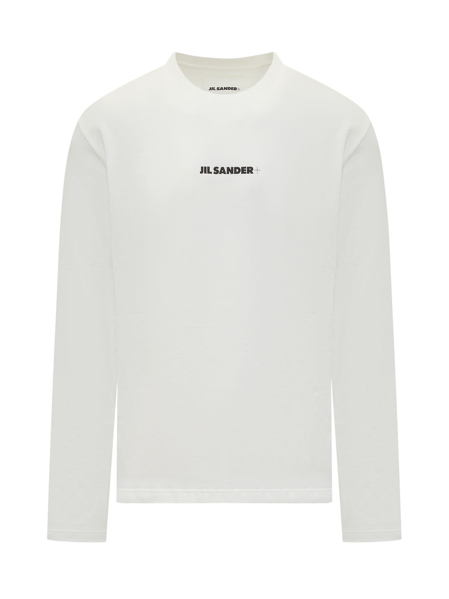 Shop Jil Sander T-shirt In Bianco