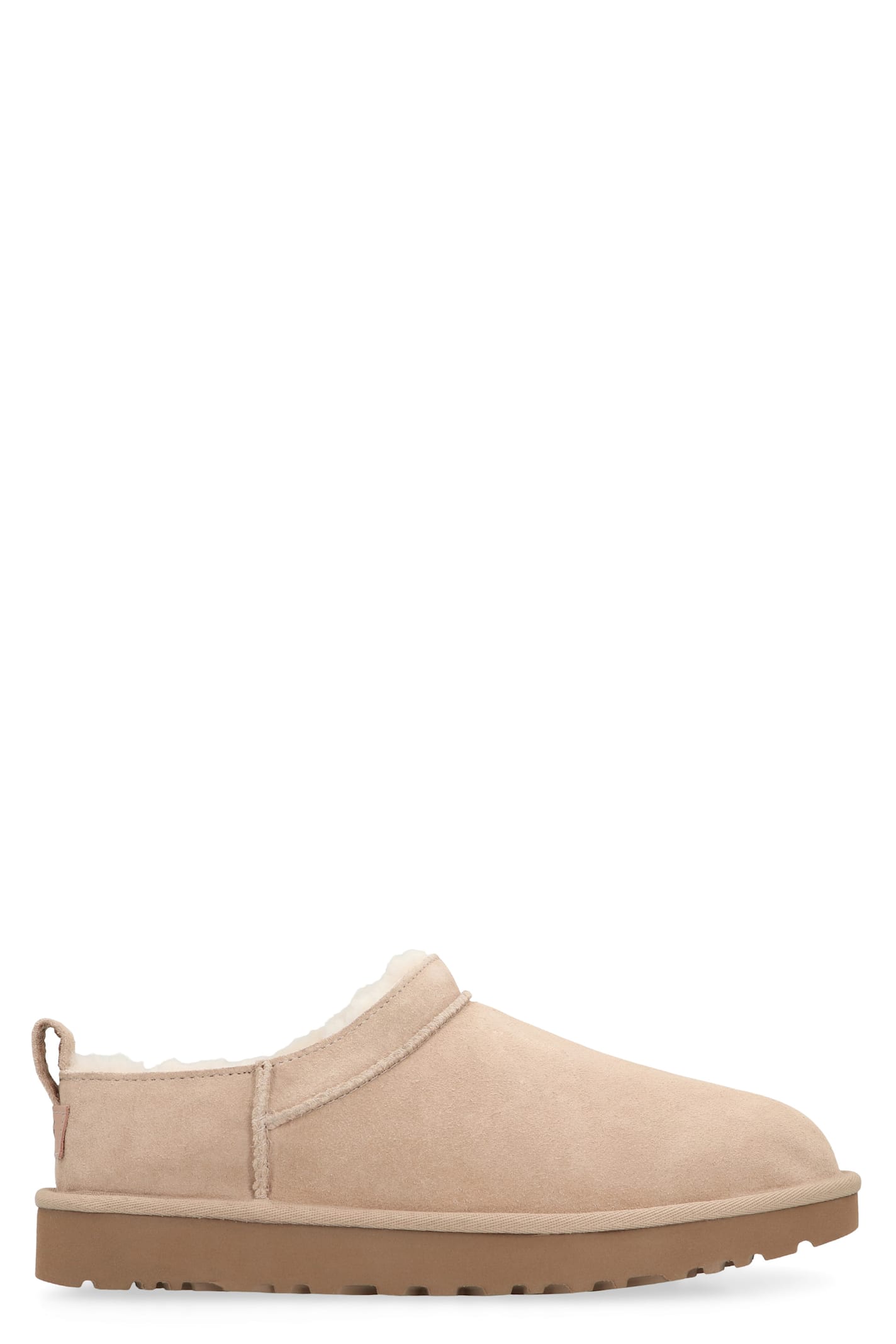 Ugg Beige Slip-on Boots With Sheepskin Lining In Multi