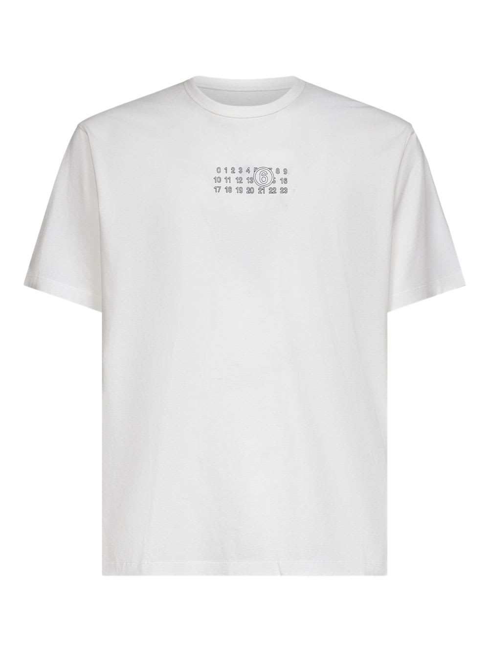 Mm6 Maison Margiela T-shirt Mm6 In White