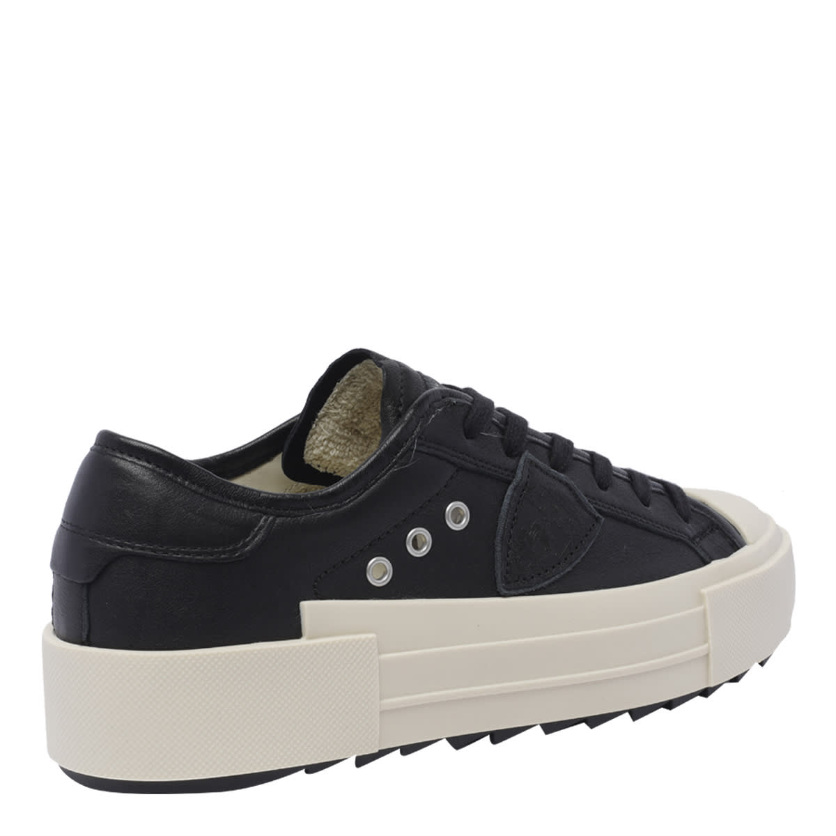 Shop Philippe Model Paris Haute Sneakers In Black