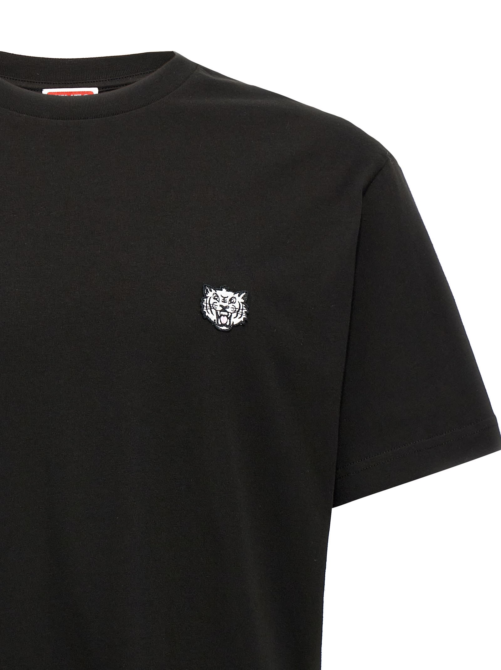 Kenzo Boke Flower 2.0 Classic Cotton T-shirt In Black