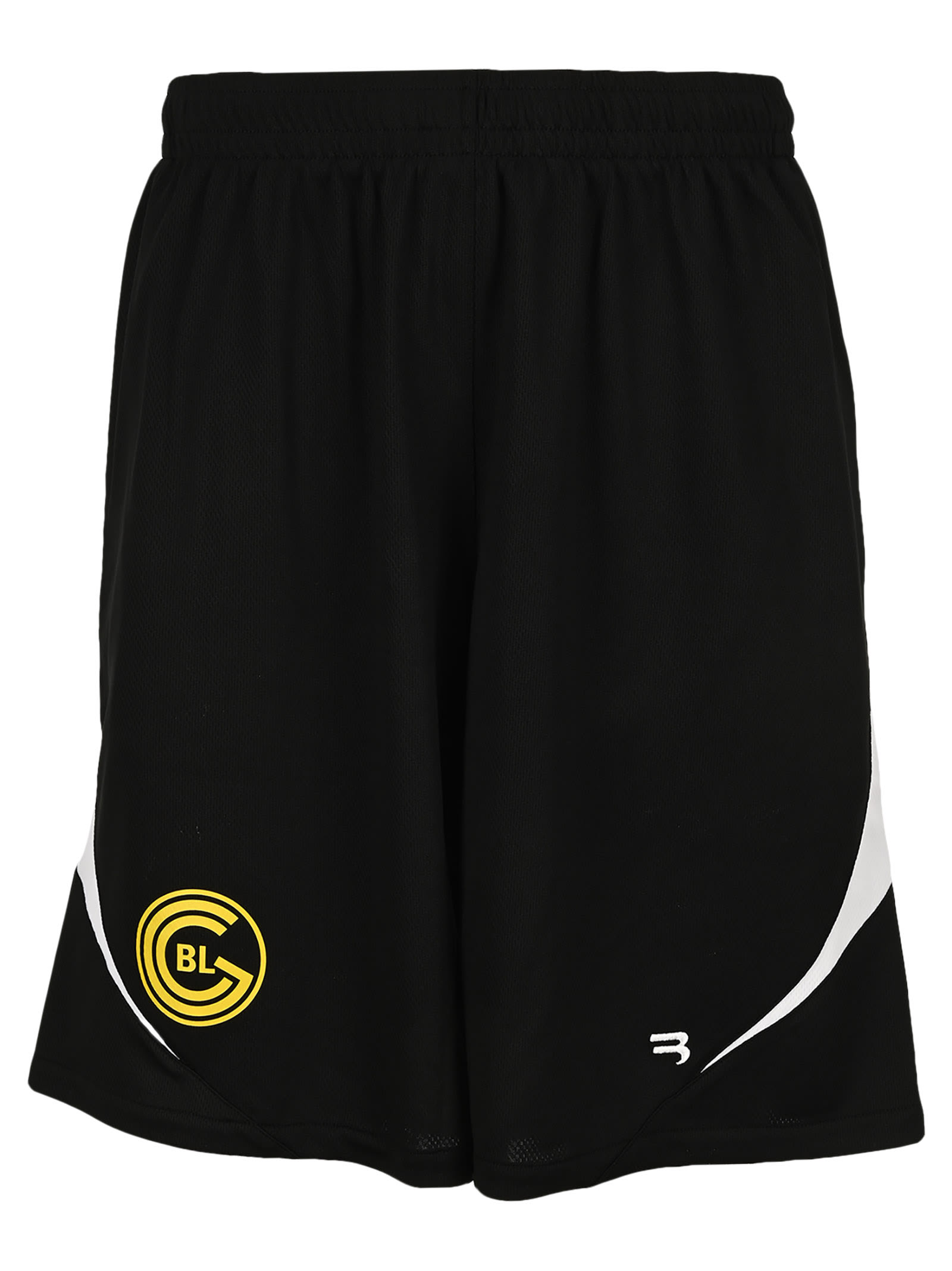 Balenciaga Soccer Shorts In 1070 Black/wht