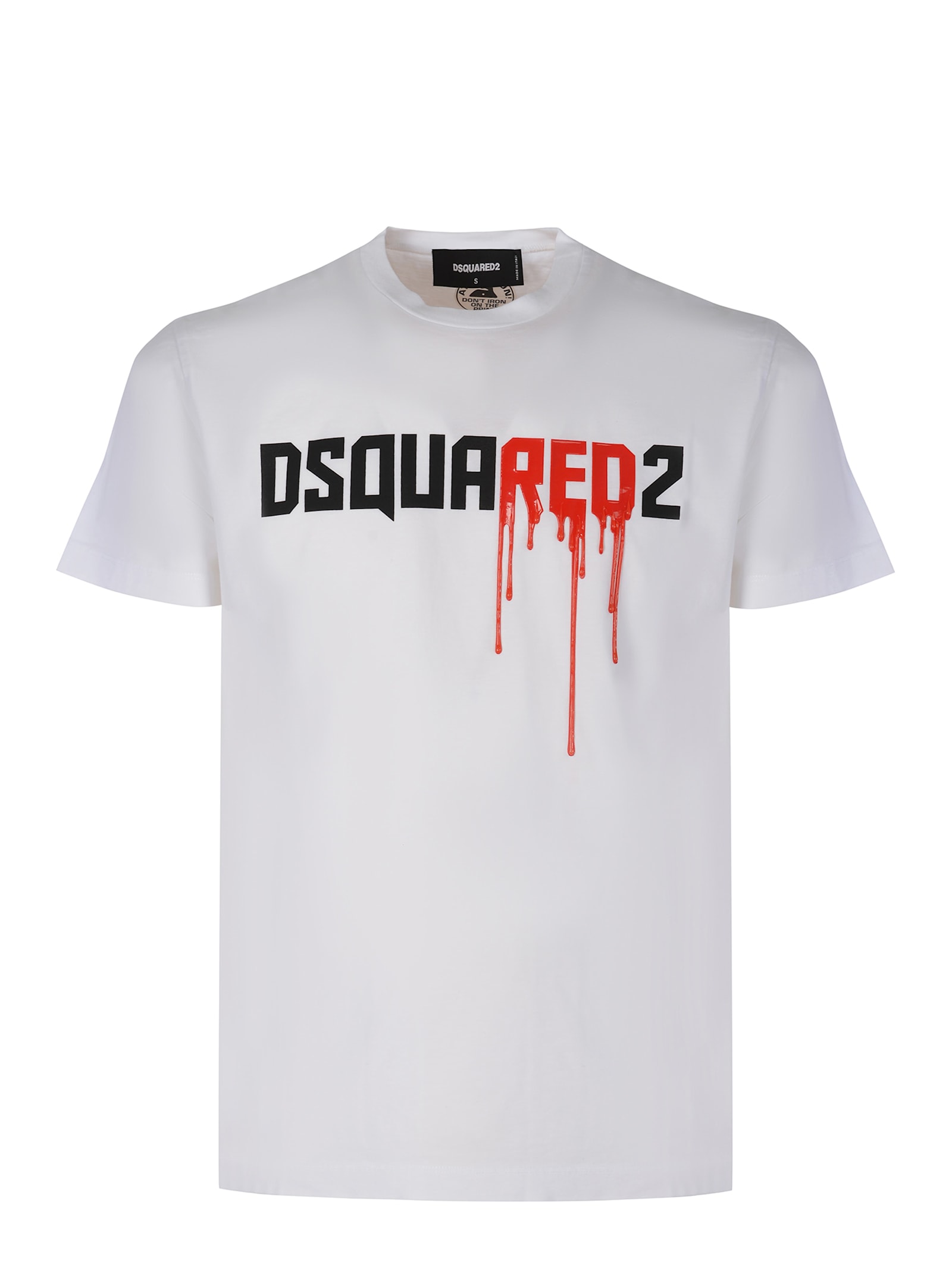 Shop Dsquared2 T-shirt  Made Of Cotton Jersey In White