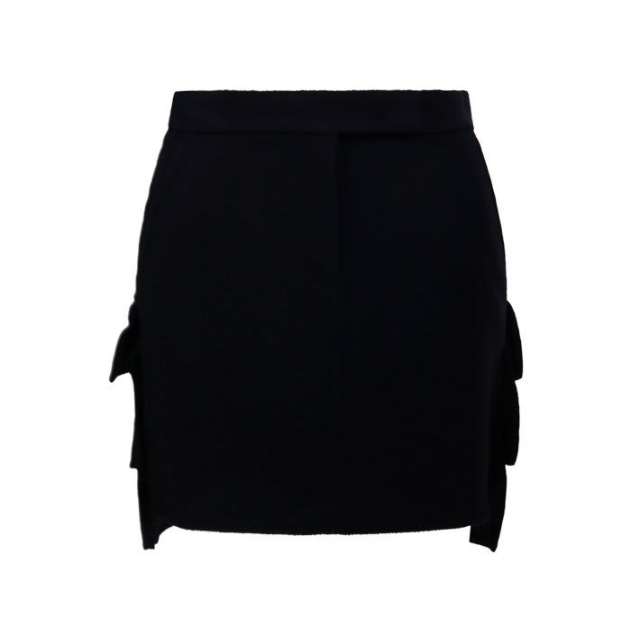 Ruffle Detailed Mini Skirt Max Mara