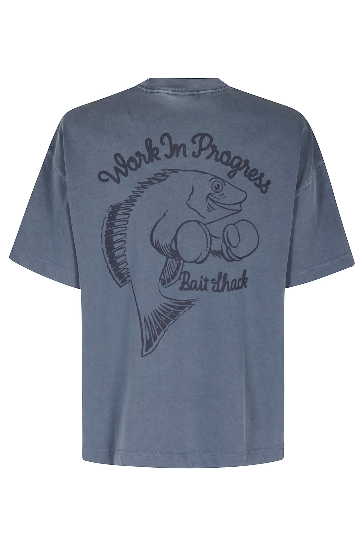 Carhartt Ss Bait Shack Tshirt In Blue