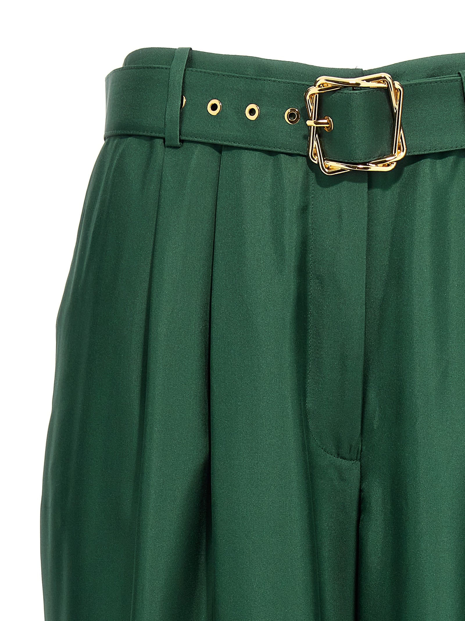 Shop Zimmermann Pavilion Pants In Green