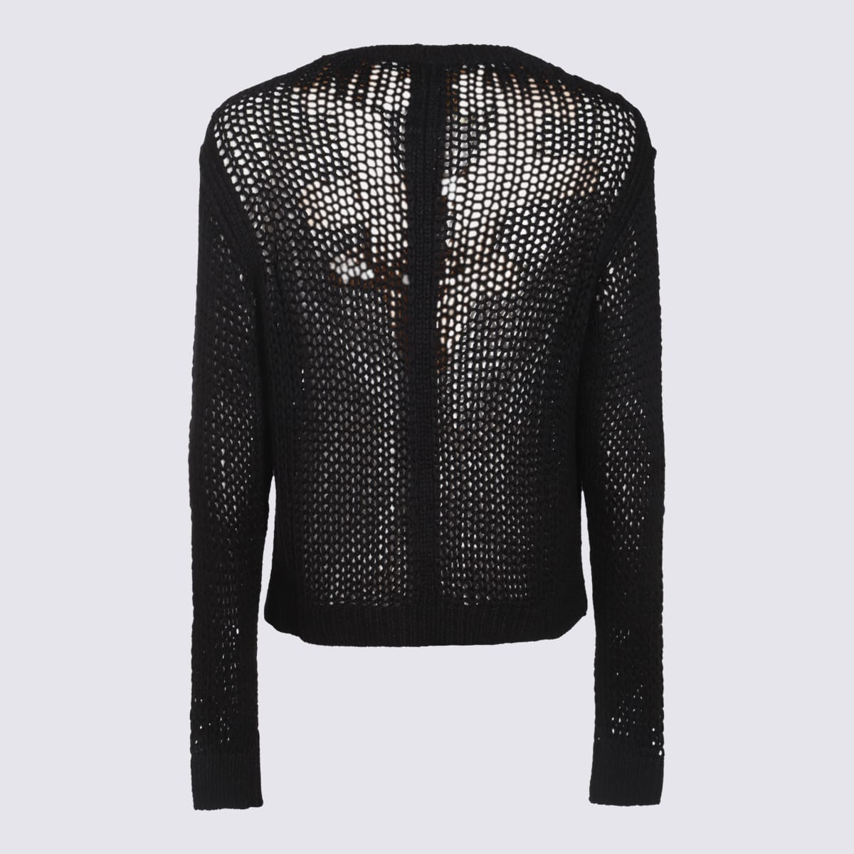 Rick Owens Las Palmas-knit Sweater In Black