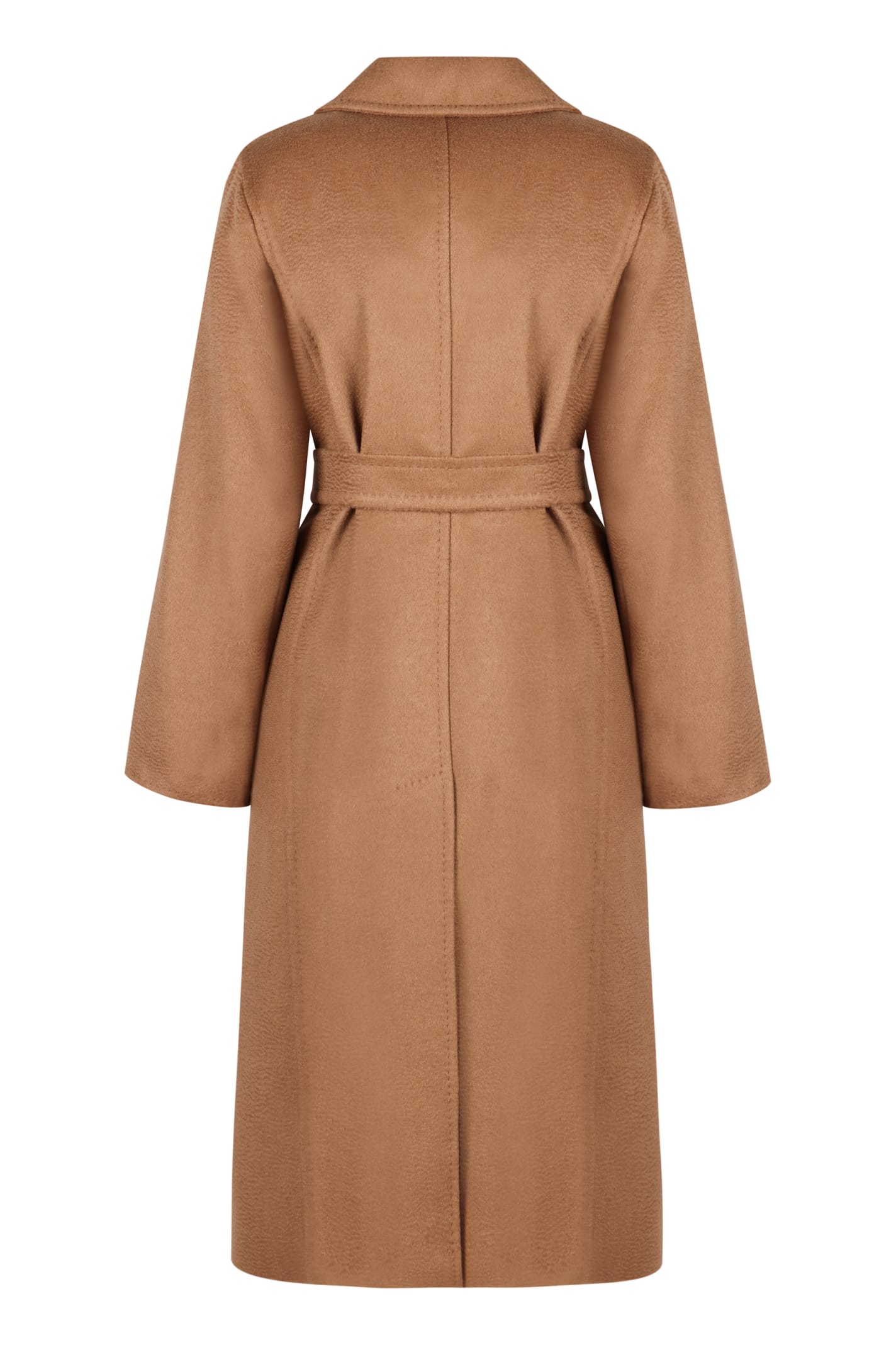 Shop Max Mara Manuela Belted Coat In Camel