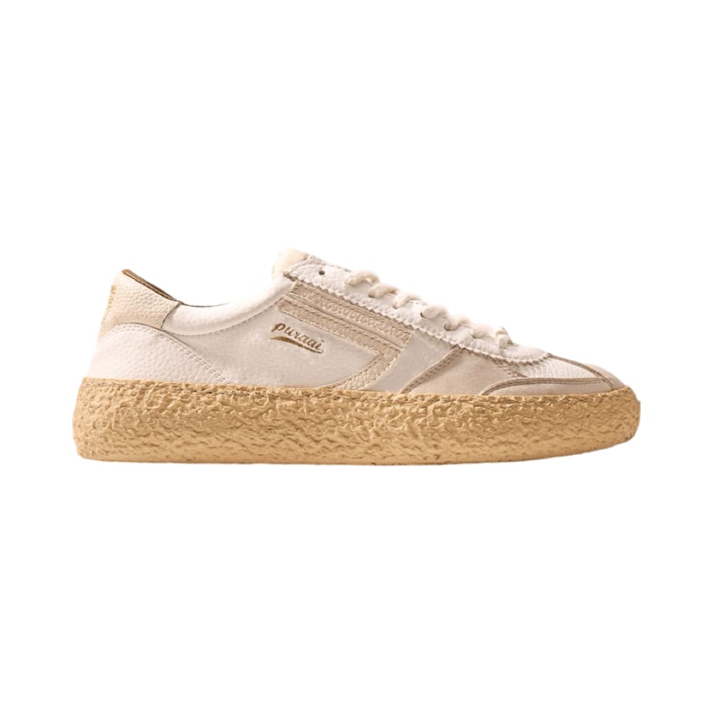 Shop Puraai Vintage Sneakers In Latte