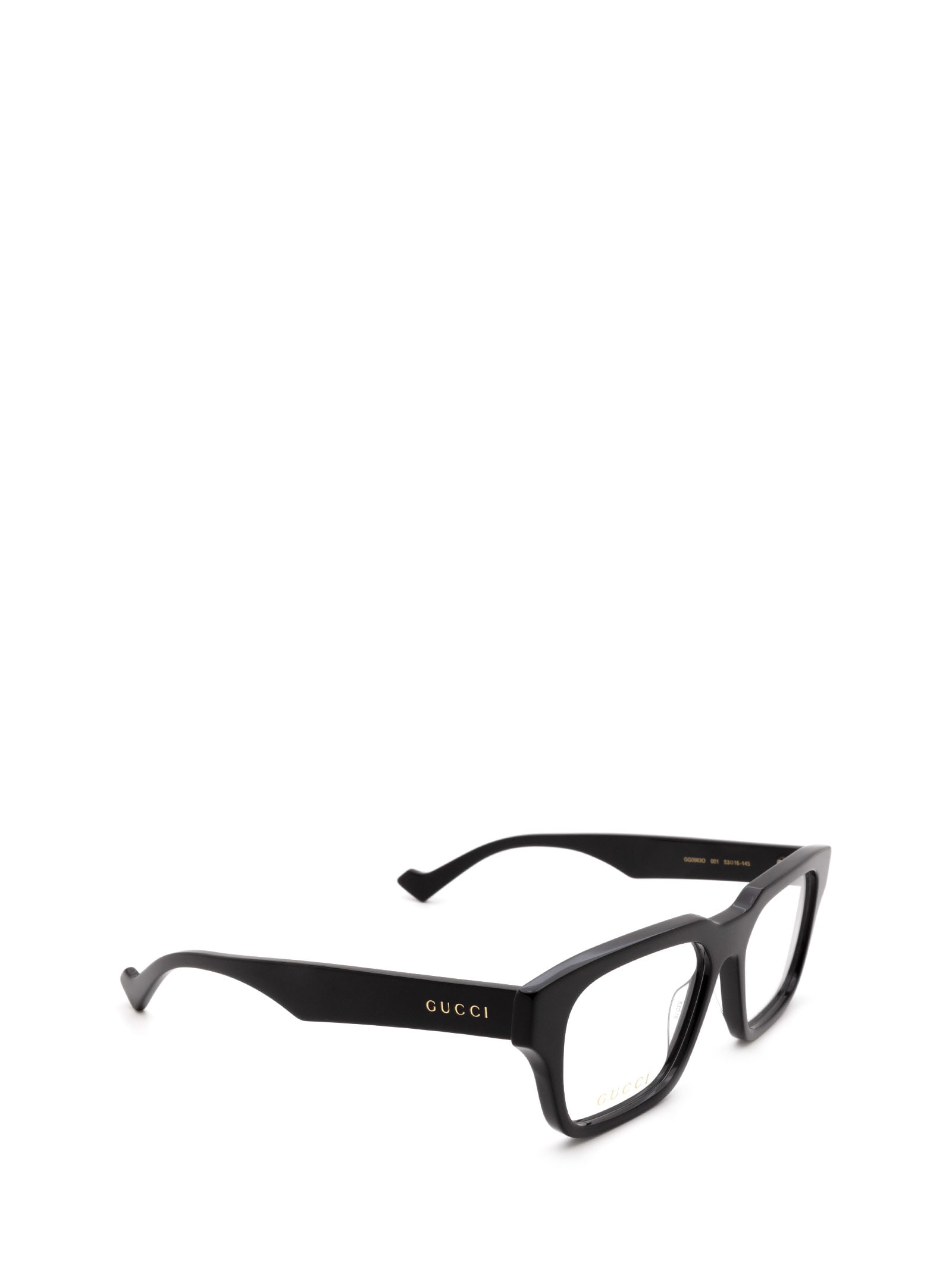 Shop Gucci Gg0963o Black Glasses