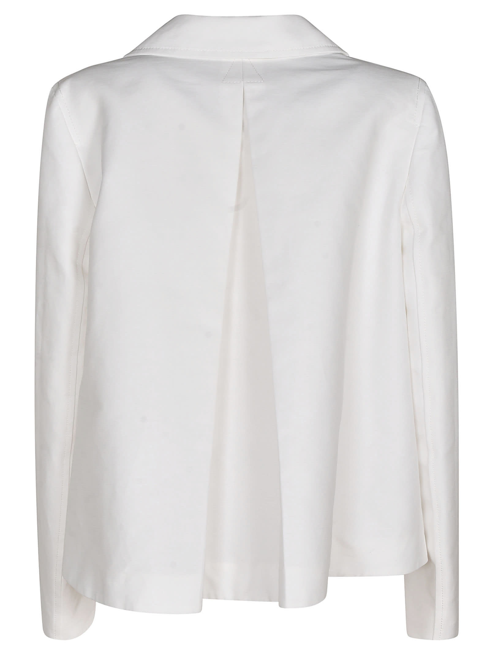 Shop Marni Three-buttoned Jacket In White
