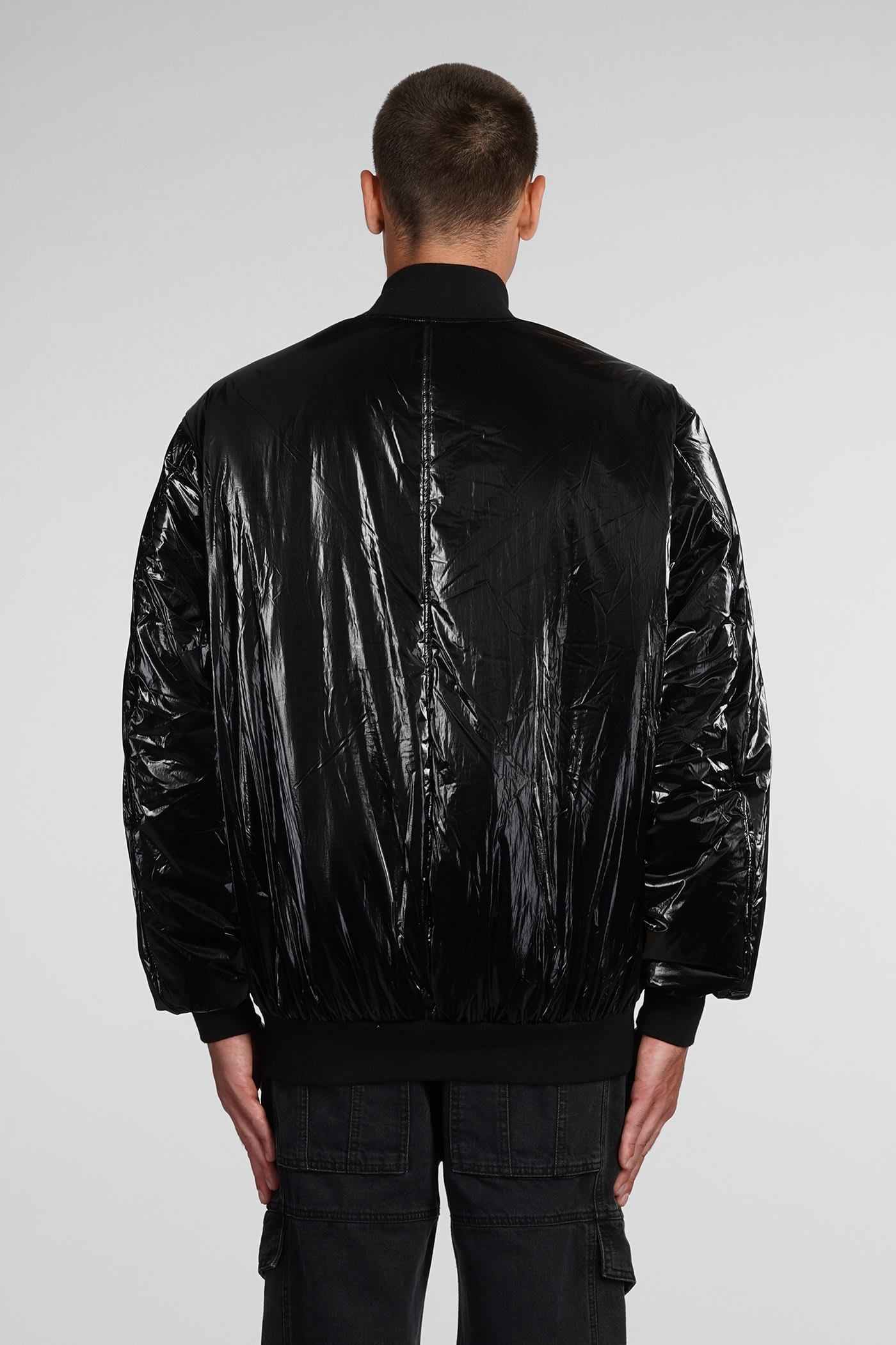 Isabel Marant Donny Puffer In Black Polyamide In Black