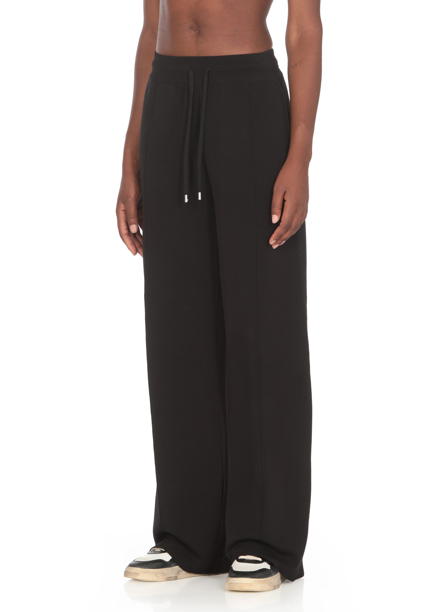 Shop Pinko Gardenia Pants In Black