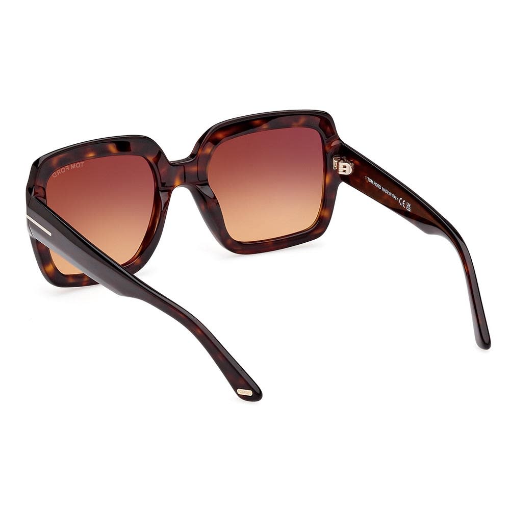 Shop Tom Ford Sunglasses In Havana/marrone