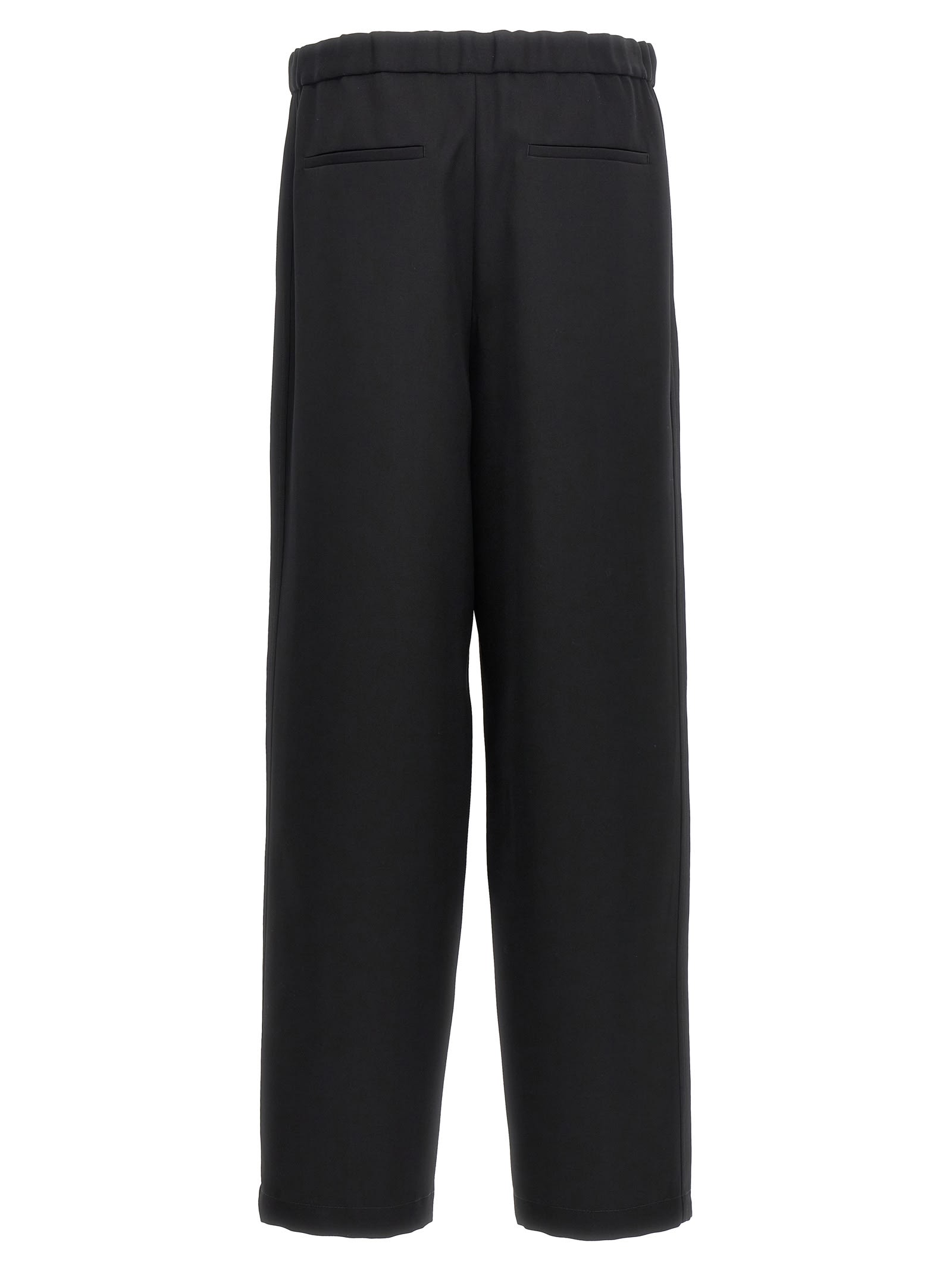 Shop Jil Sander 131 Pants In Black