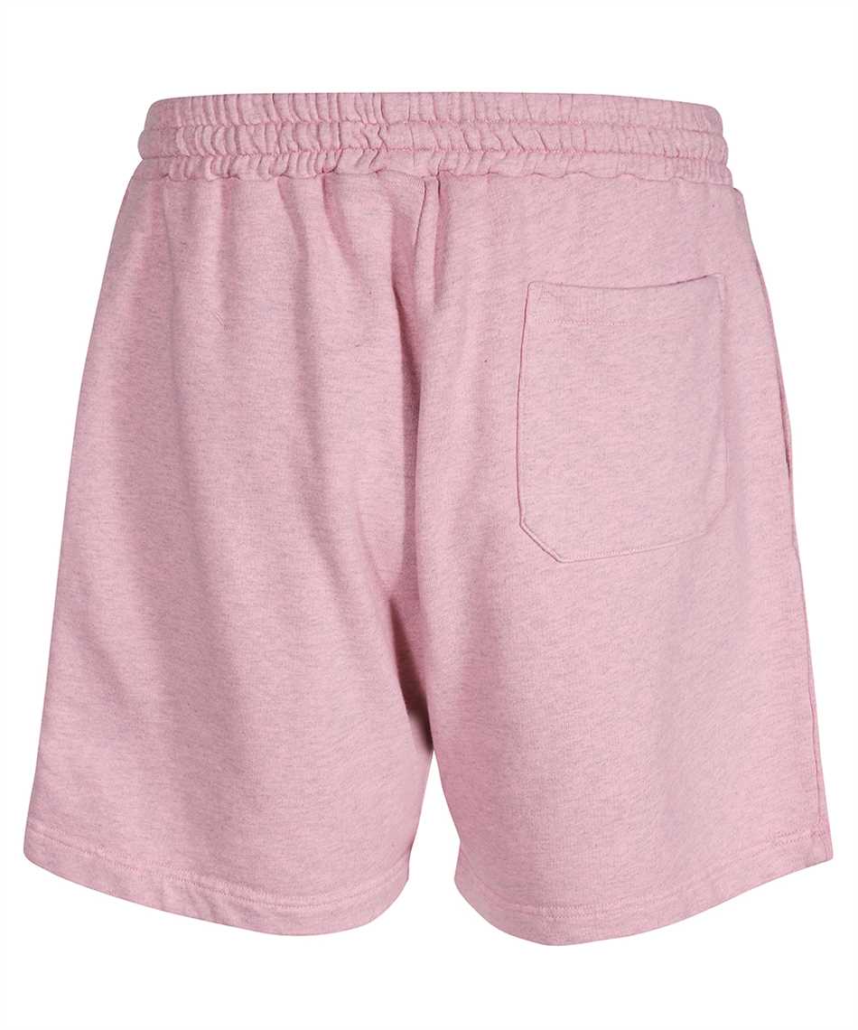 Msgm Cotton Bermuda Shorts In Pink