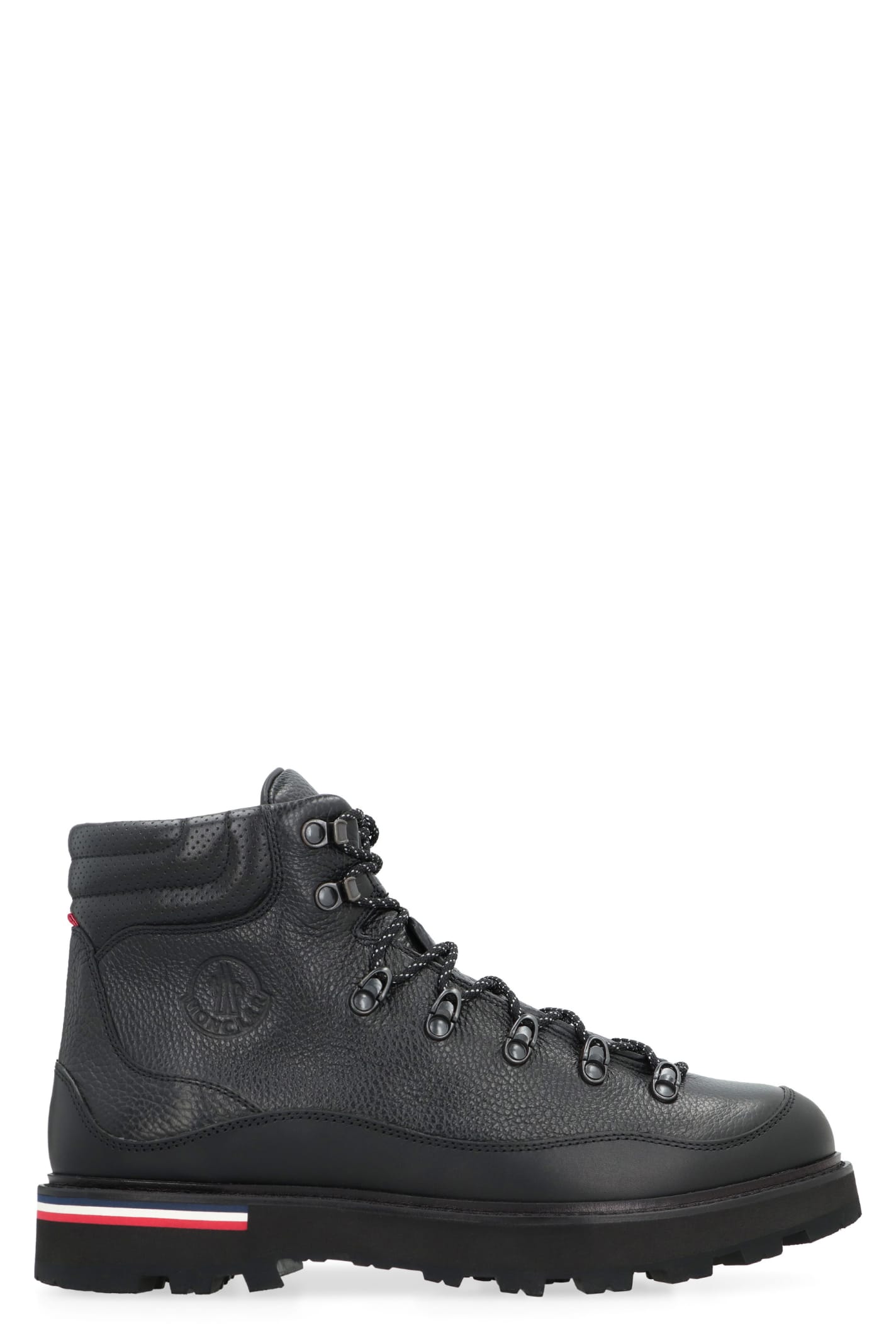 Shop Moncler Paka Hiking Boots In Black