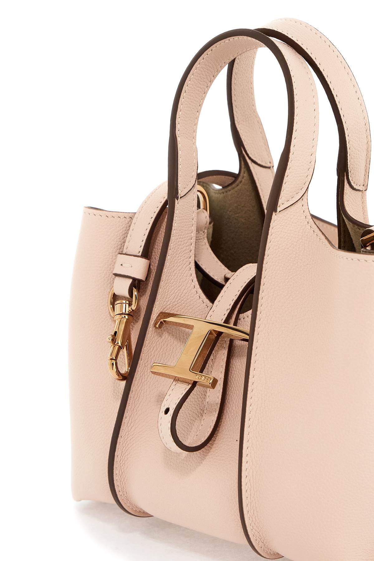 Shop Tod's T Timeless Mini Bag In Rosa Kiss (pink)