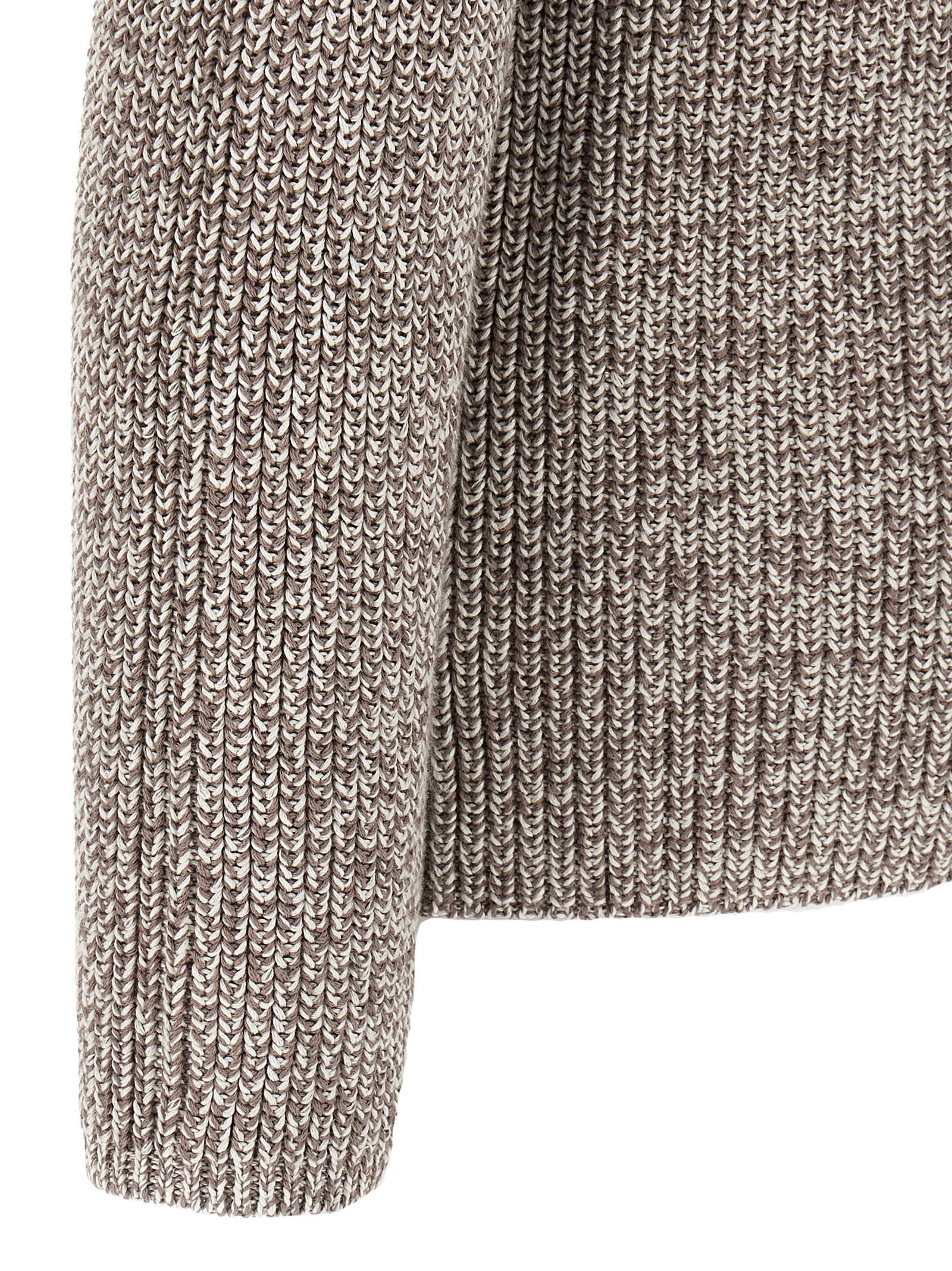 Brunello Cucinelli Double-breasted Cardigan Sweaters And Cardigans Multicolor In Multicolor
