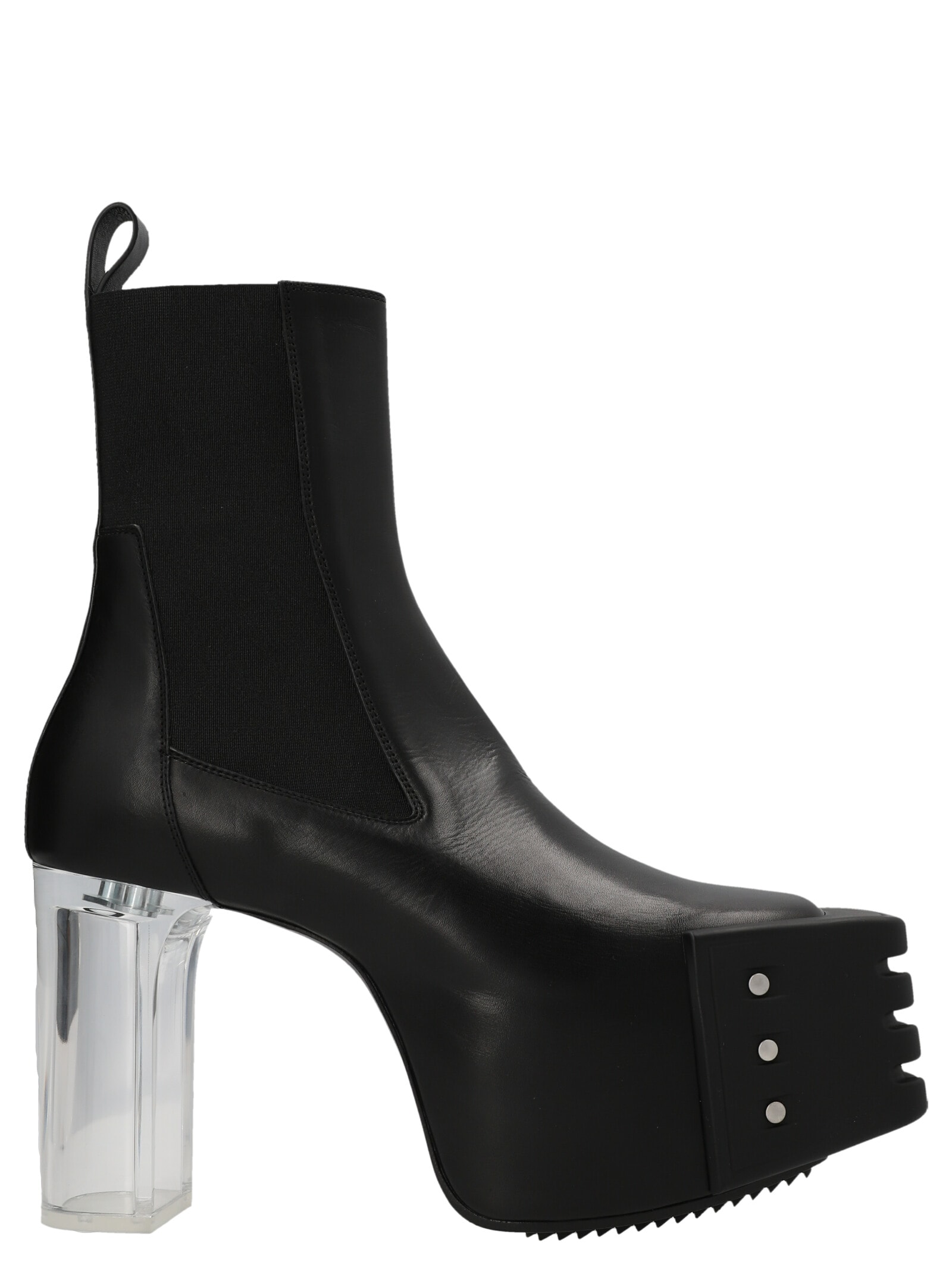RICK OWENS GRILLED BOOTS