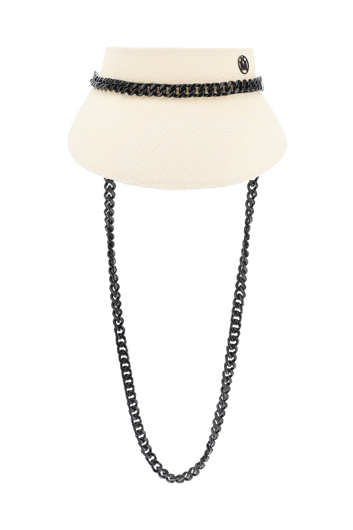 Maison Michel Patty Visor With Chains