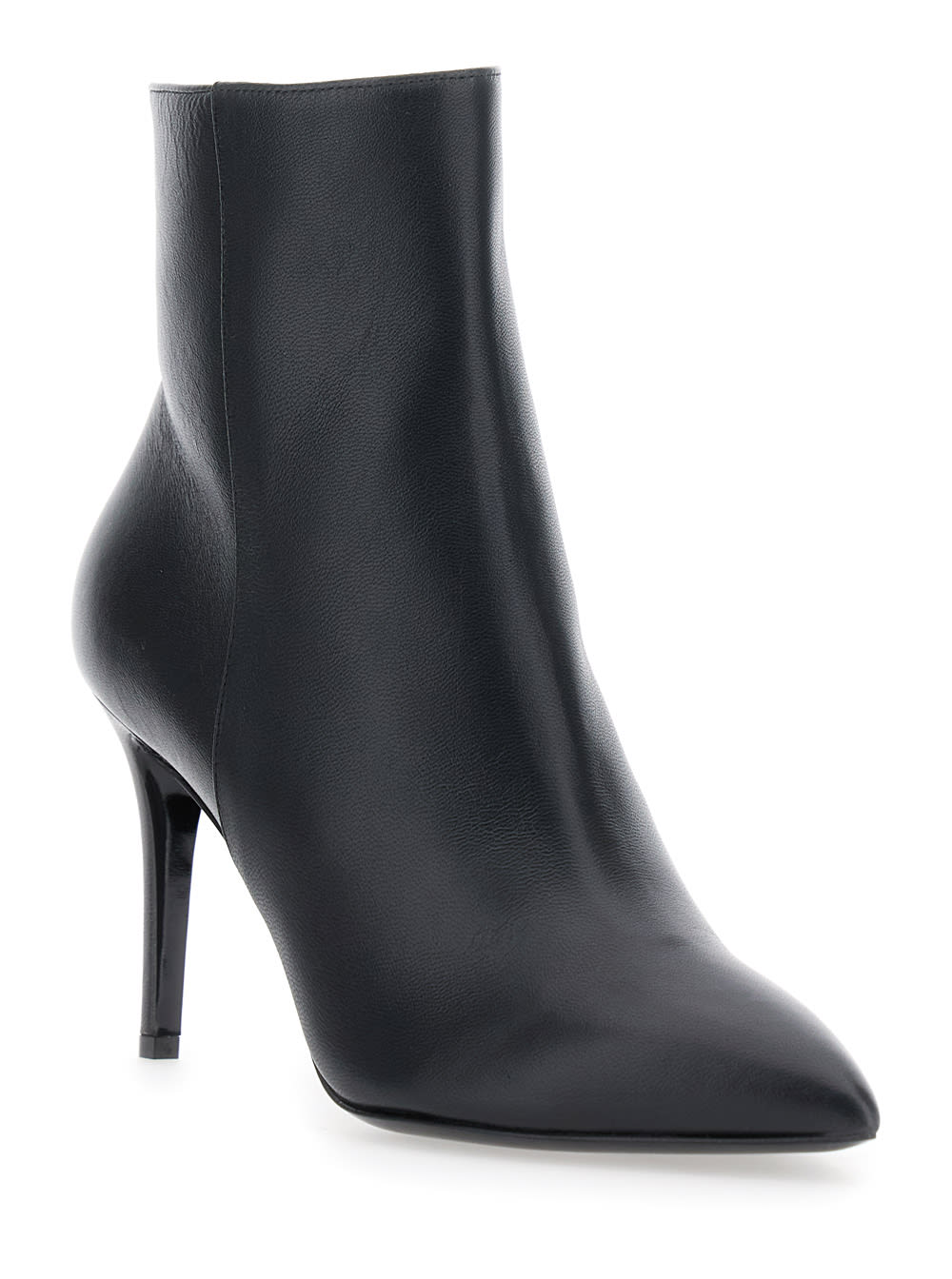 Pollini Scarponcino Donna Nappa In Black