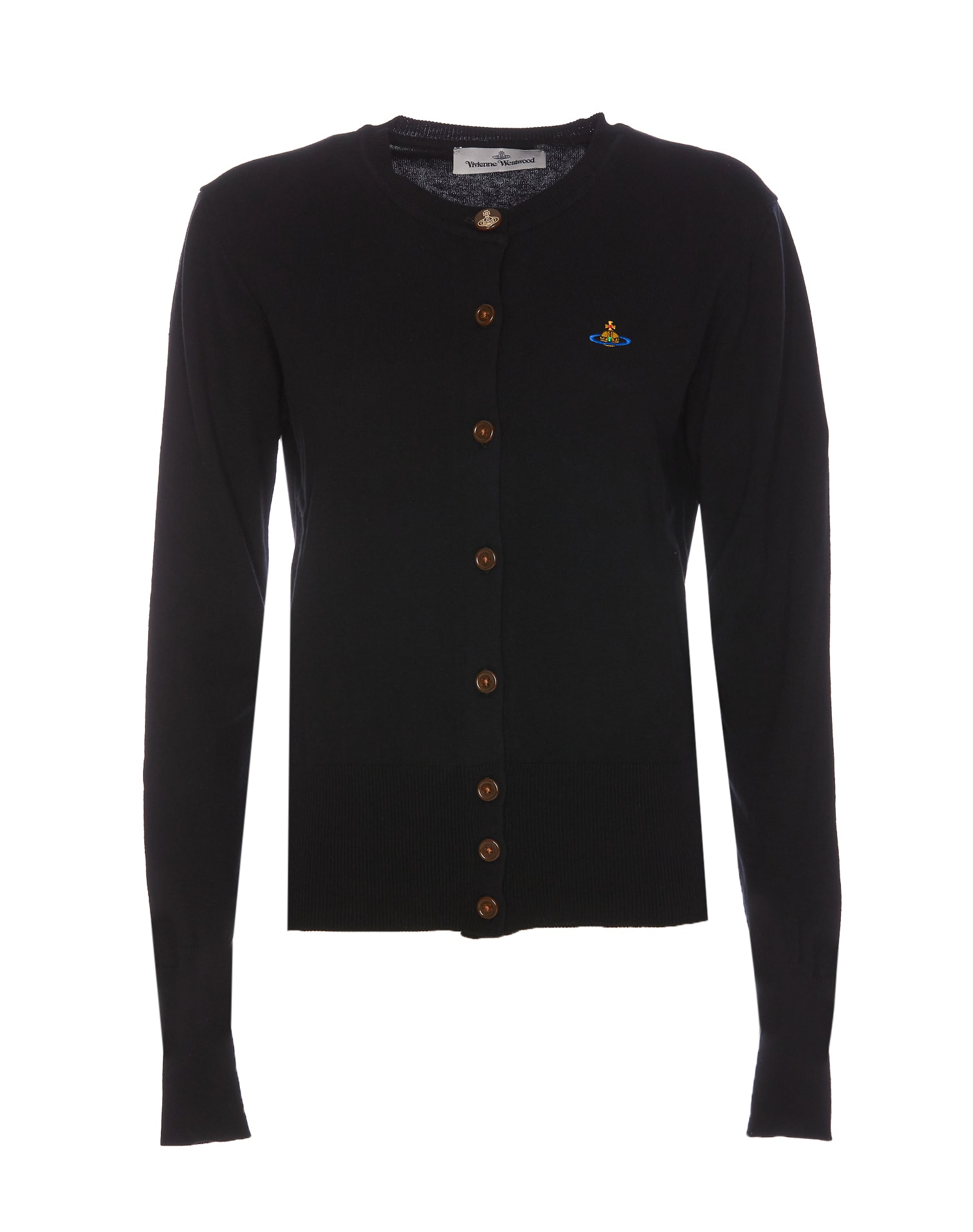 Shop Vivienne Westwood Bea Cardigan In Black