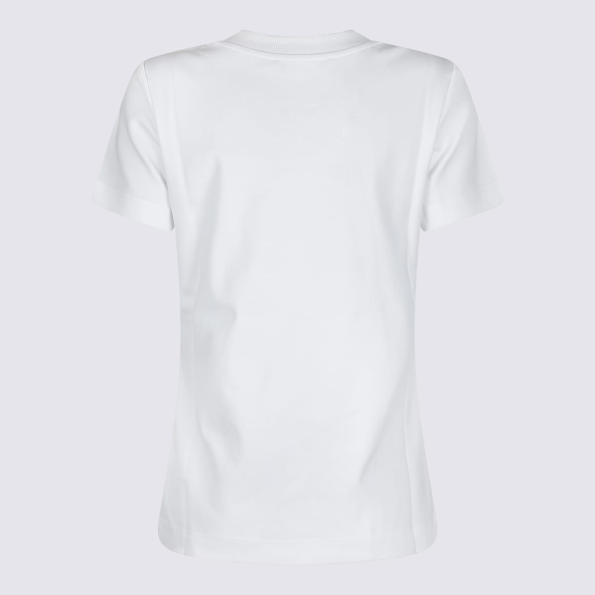 Shop Dolce & Gabbana White And Black Cotton T-shirt