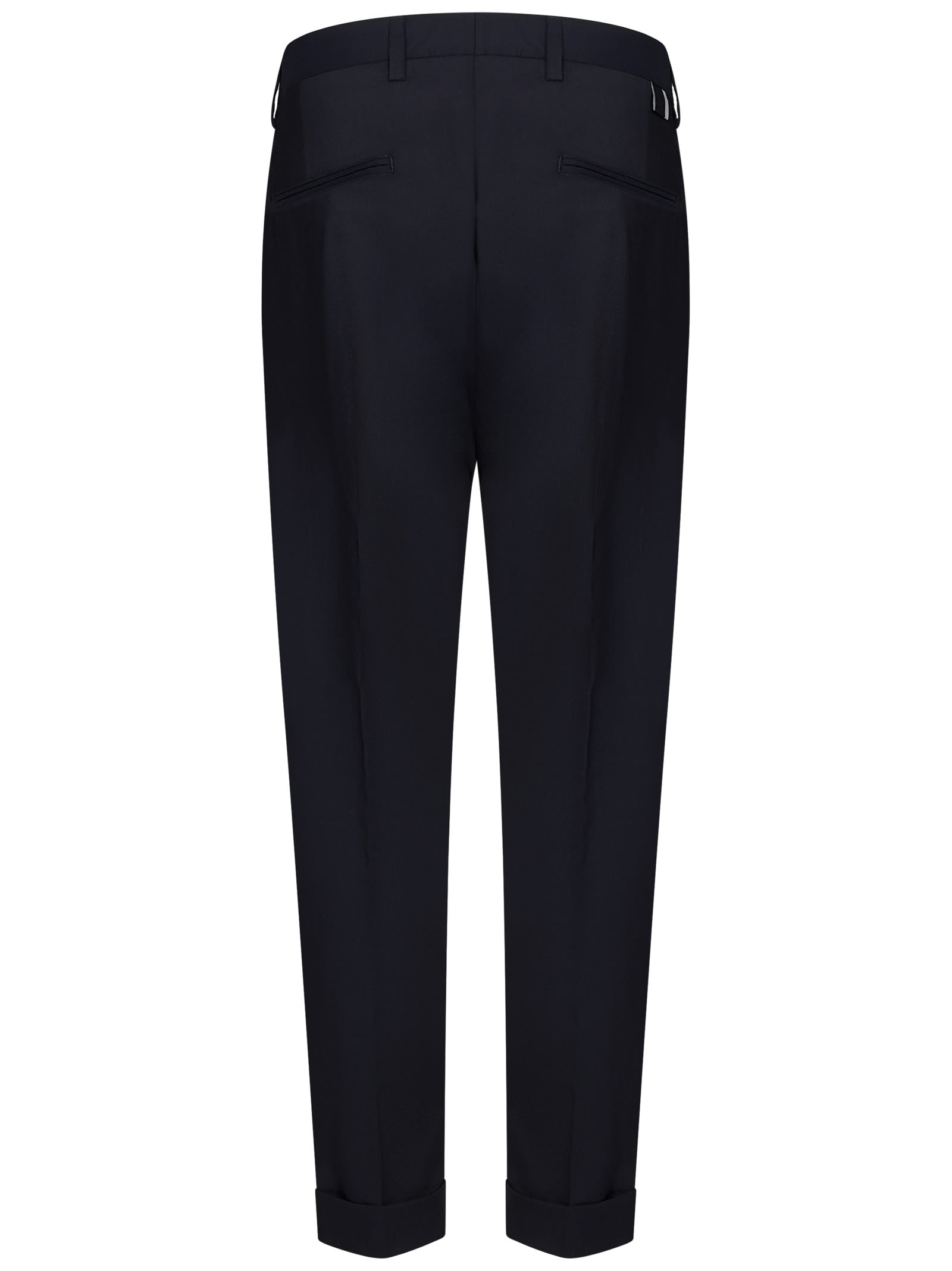 Shop Low Brand Cooper T1.7 Trousers In Blue