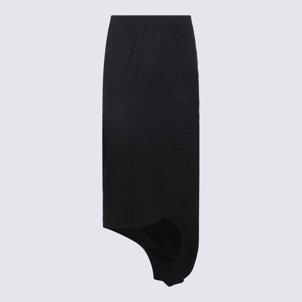 Shop Issey Miyake Dark Navy Skirt In Dk Navy
