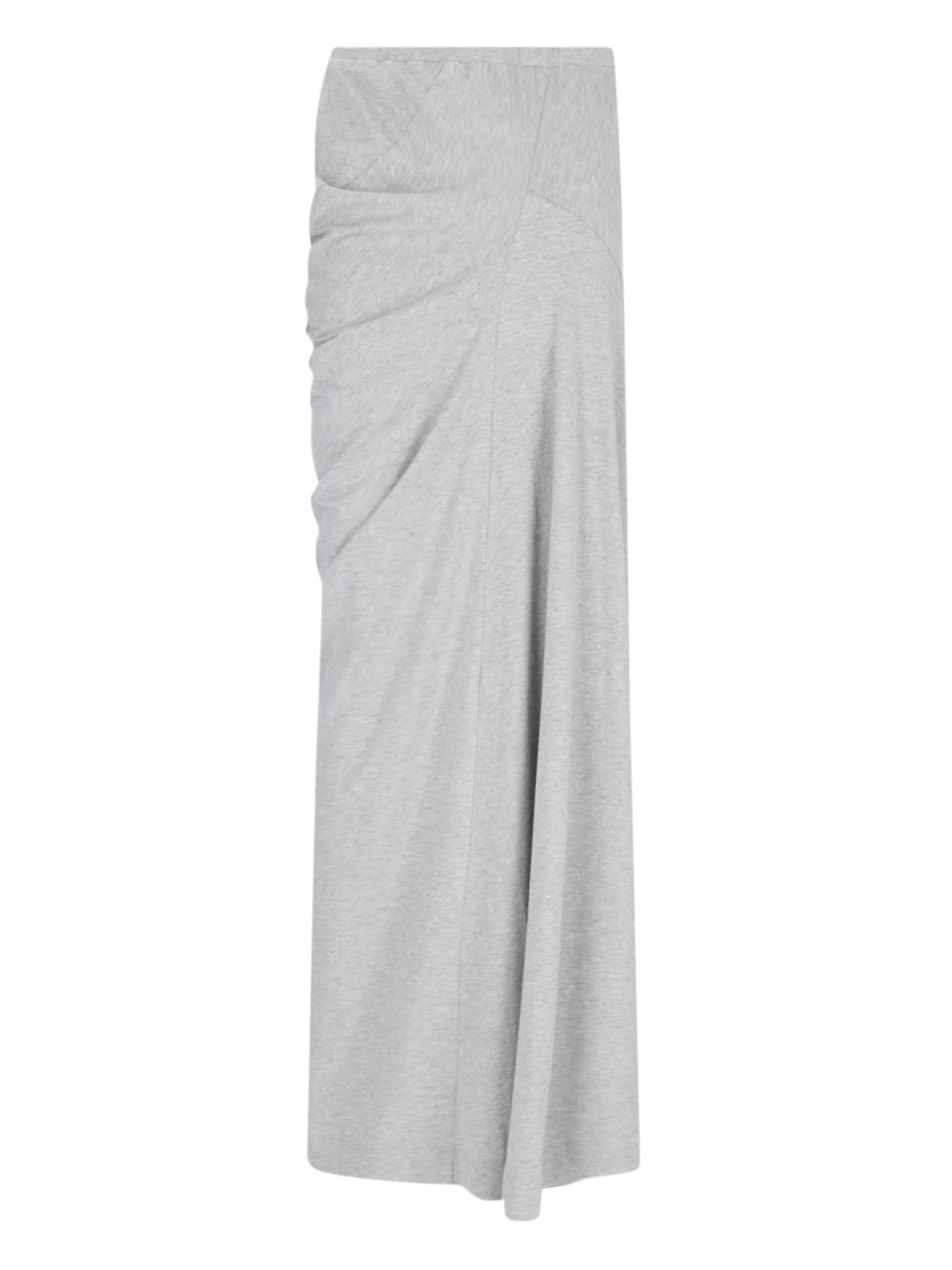 Draped Maxi Skirt