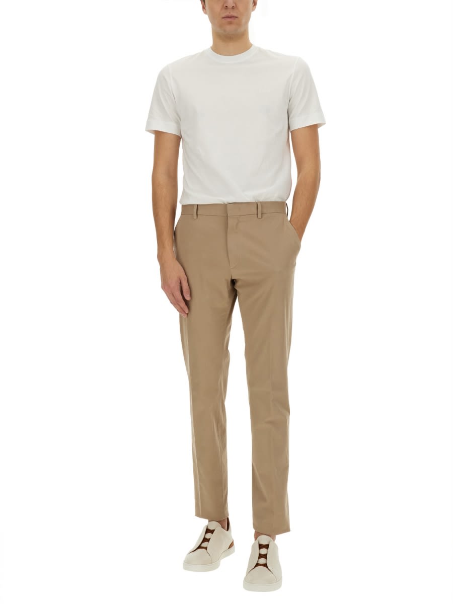 ZEGNA STRAIGHT LEG PANTS