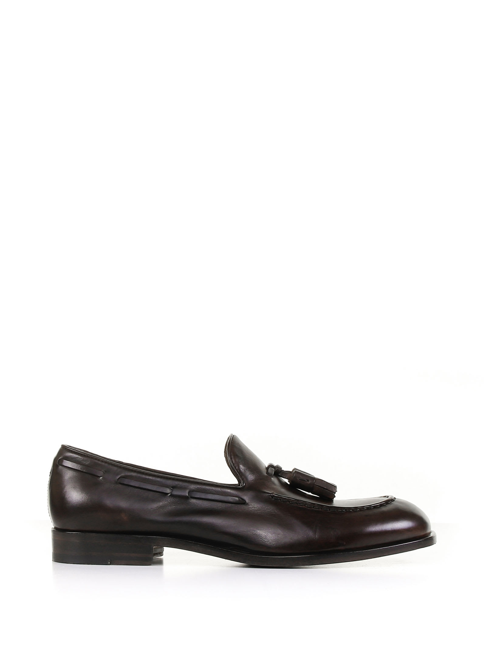 Fratelli Rossetti Leather Moccasin With Tassel Detail