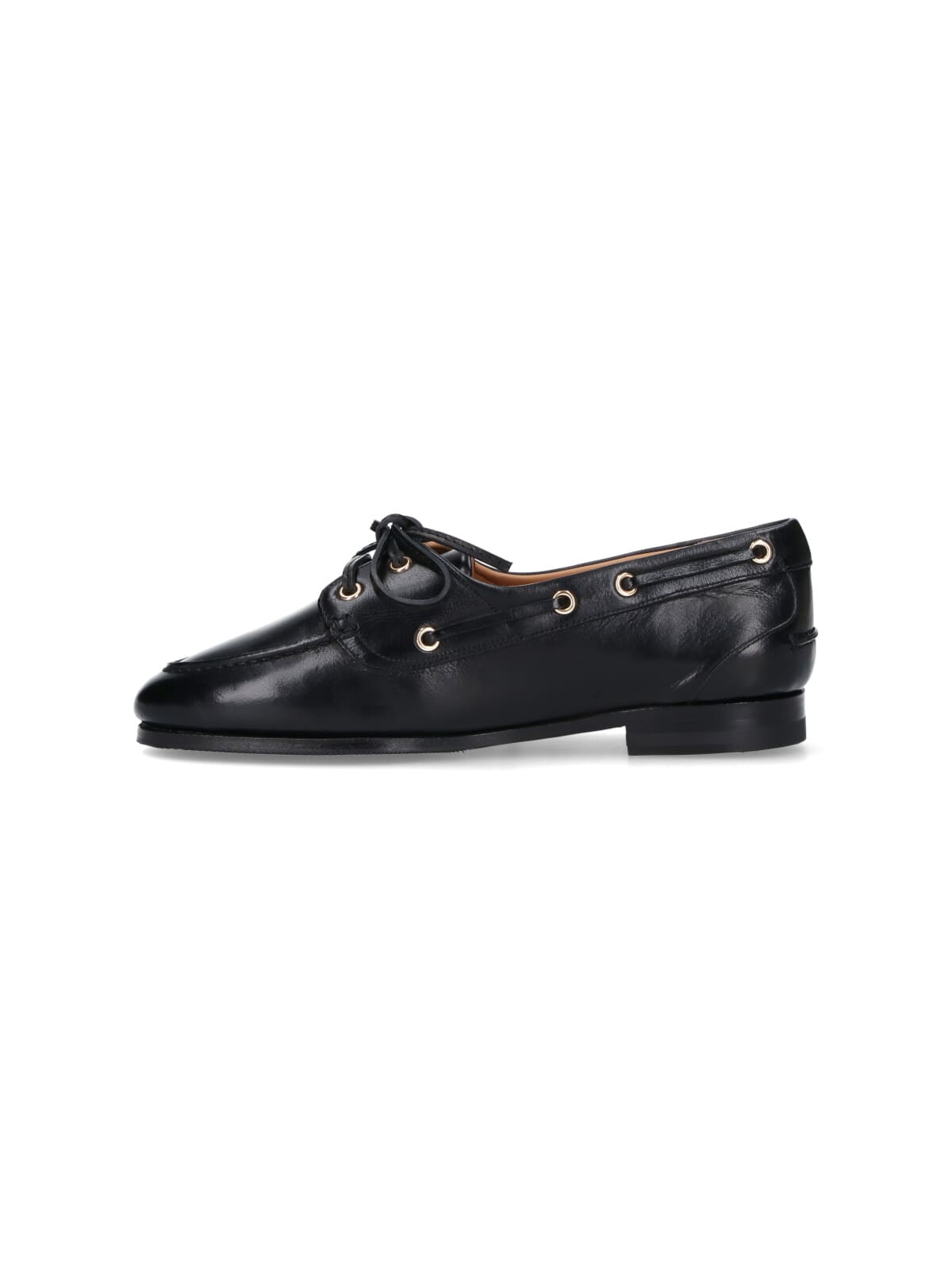 Bally Pathy Leather Derby Shoes In Black