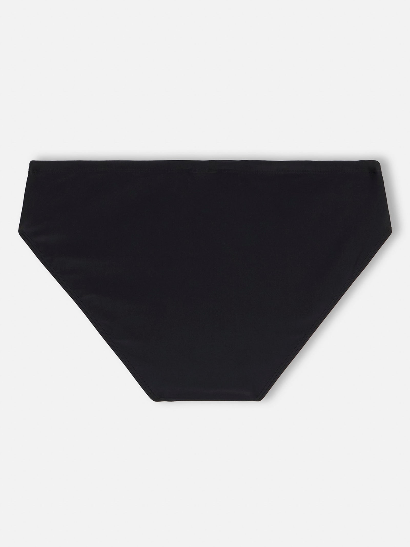 Shop Mc2 Saint Barth Man Black Swim Briefs Cayo