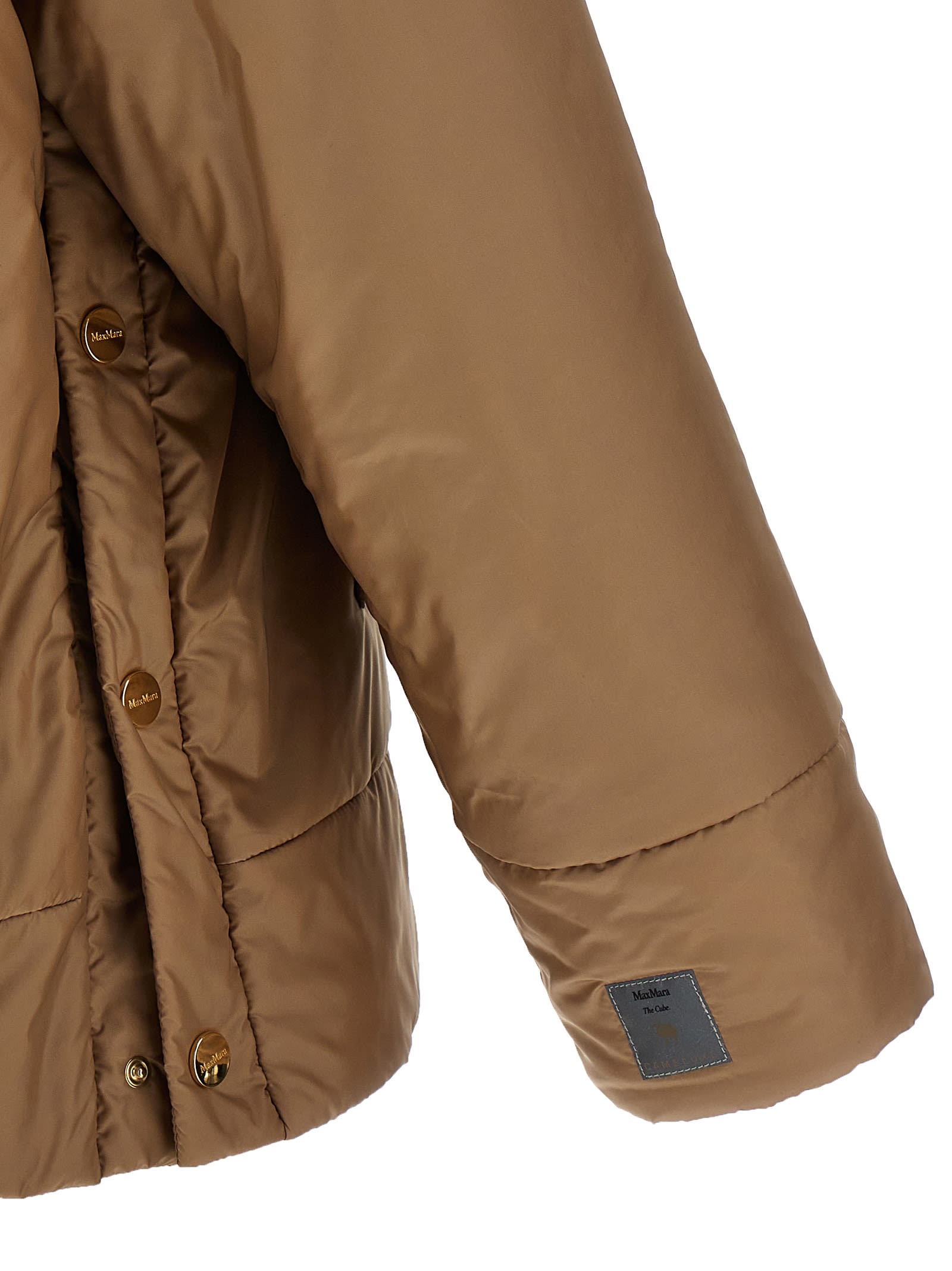 Max Mara The Cube Daria Hoodie In Brown
