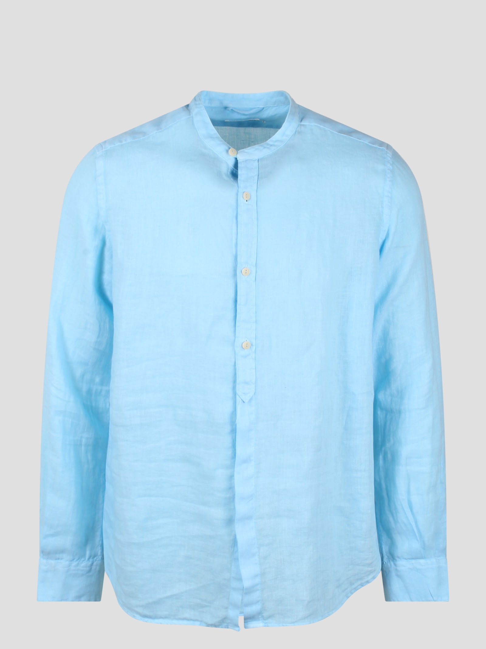 Shop Mc2 Saint Barth Naxos Shirt In Blue