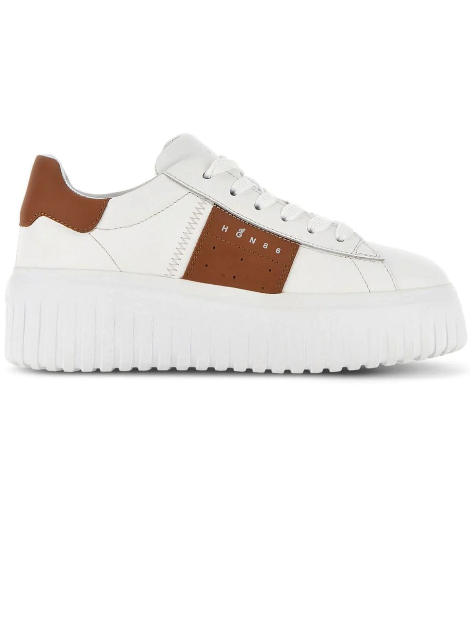 Shop Hogan Sneakers White